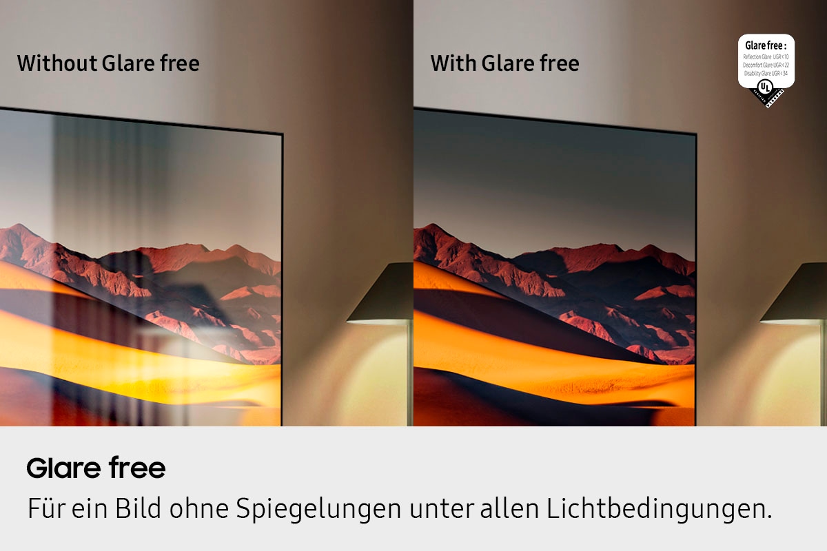Samsung QLED-Fernseher »GQ85QN90FAT«, 4K Ultra HD, Smart-TV, NQ HDR+, Glare Free, Upscaling Pro, Dolby Atmos & AI Sound, bis 165Hz