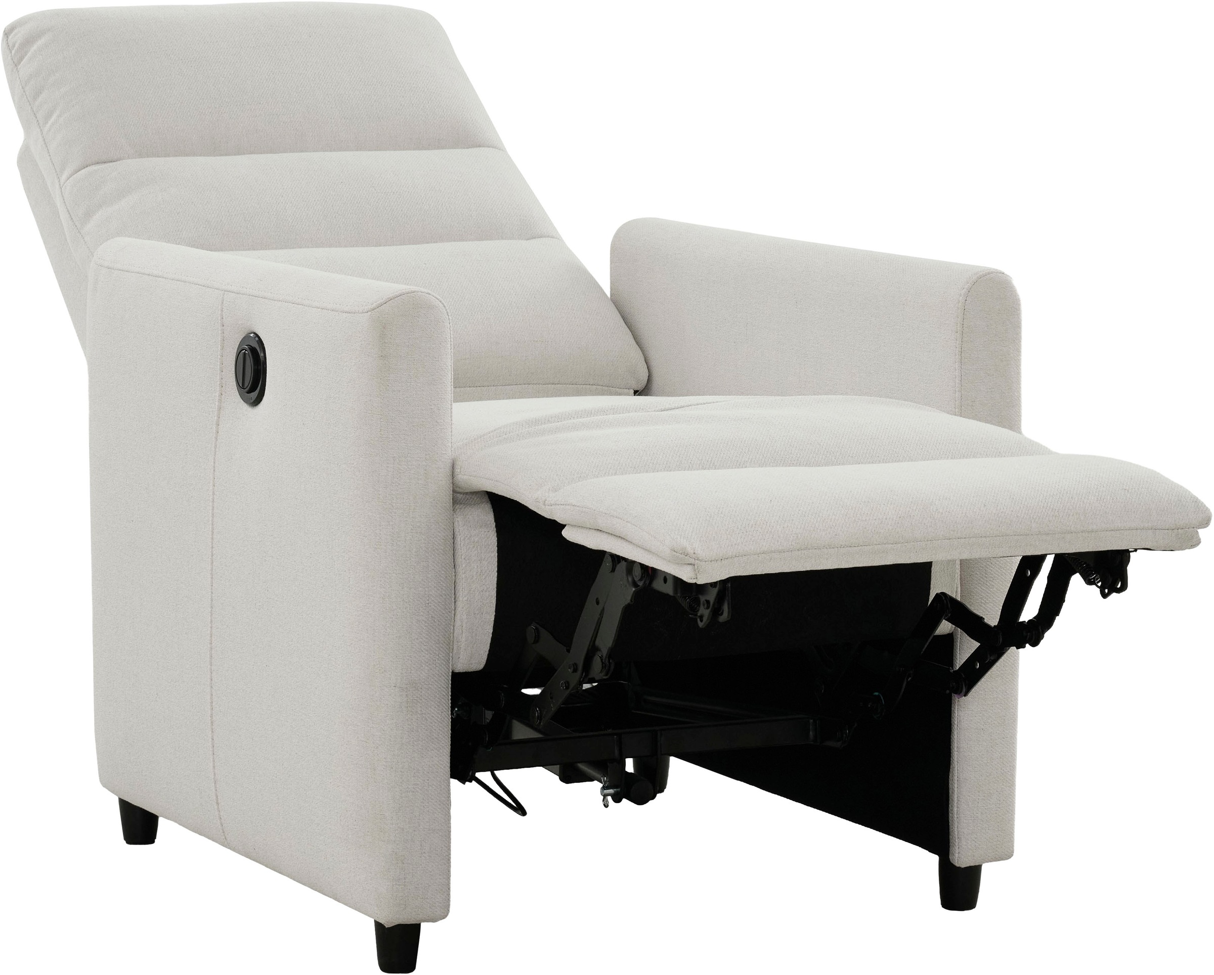 OTTO home Relaxsessel »ANNICA, TV-Sessel mit elektrischer Relax- und Liegefunktion« Federkern-Polsterung, pflegeleichter Webstoff