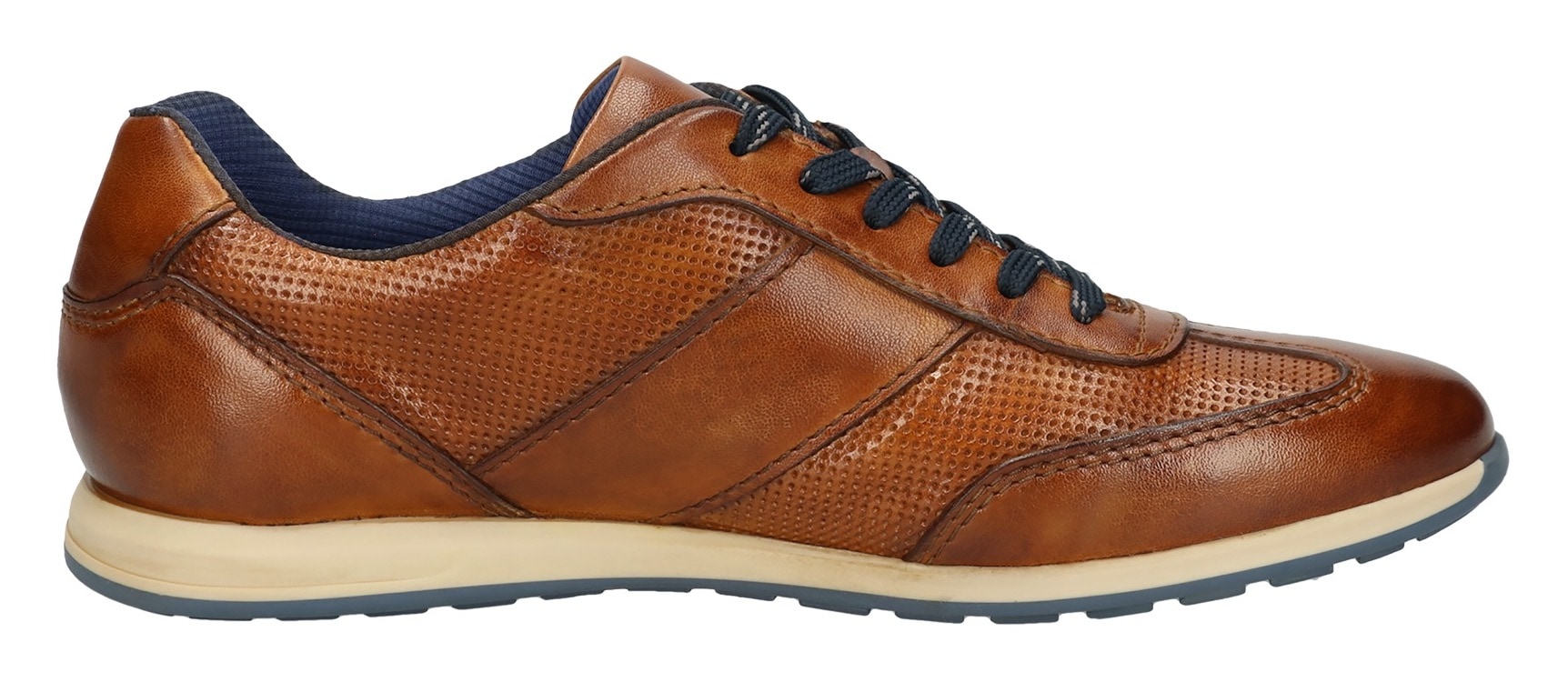 bugatti Sneaker  , Businessschuh, Halbschuh, Schnürschuh mit Kontrast-Streifen