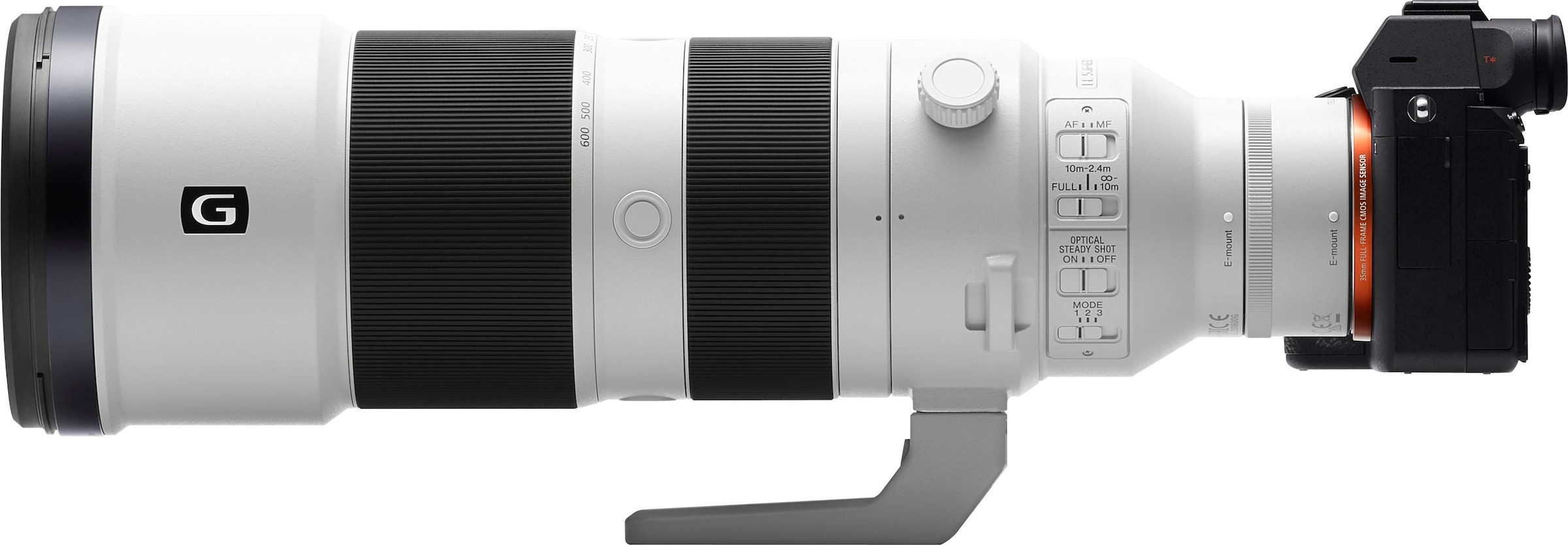 Sony Objektiv »SEL-200600G E-Mount Super-Telezoom«, FE 200-600 mm f/5.6-6.3 G OSS, Vollformat