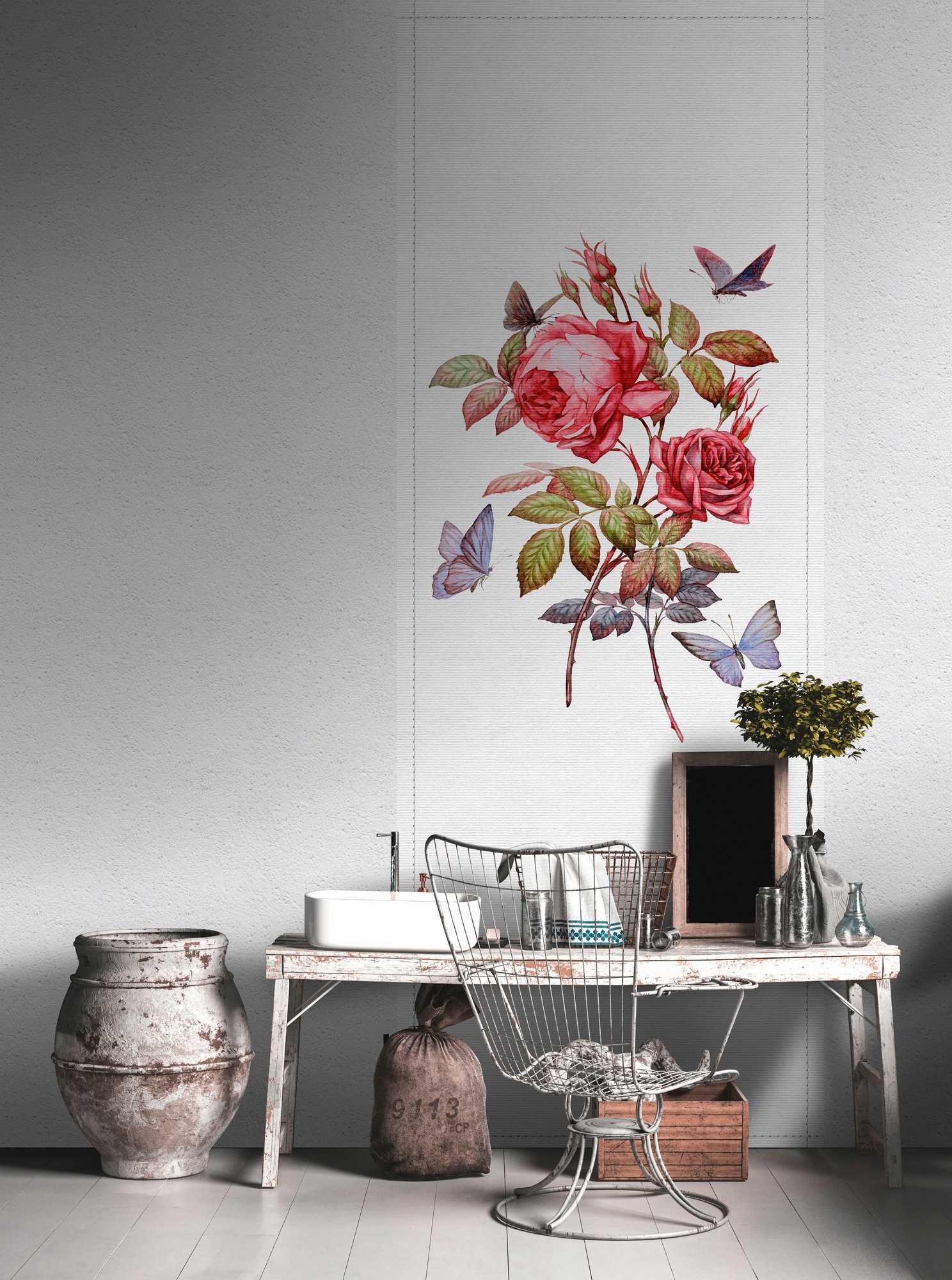 living walls Fototapete »Walls by Patel Spring Panels 1« glatt Vlies, Wand, günstig online kaufen