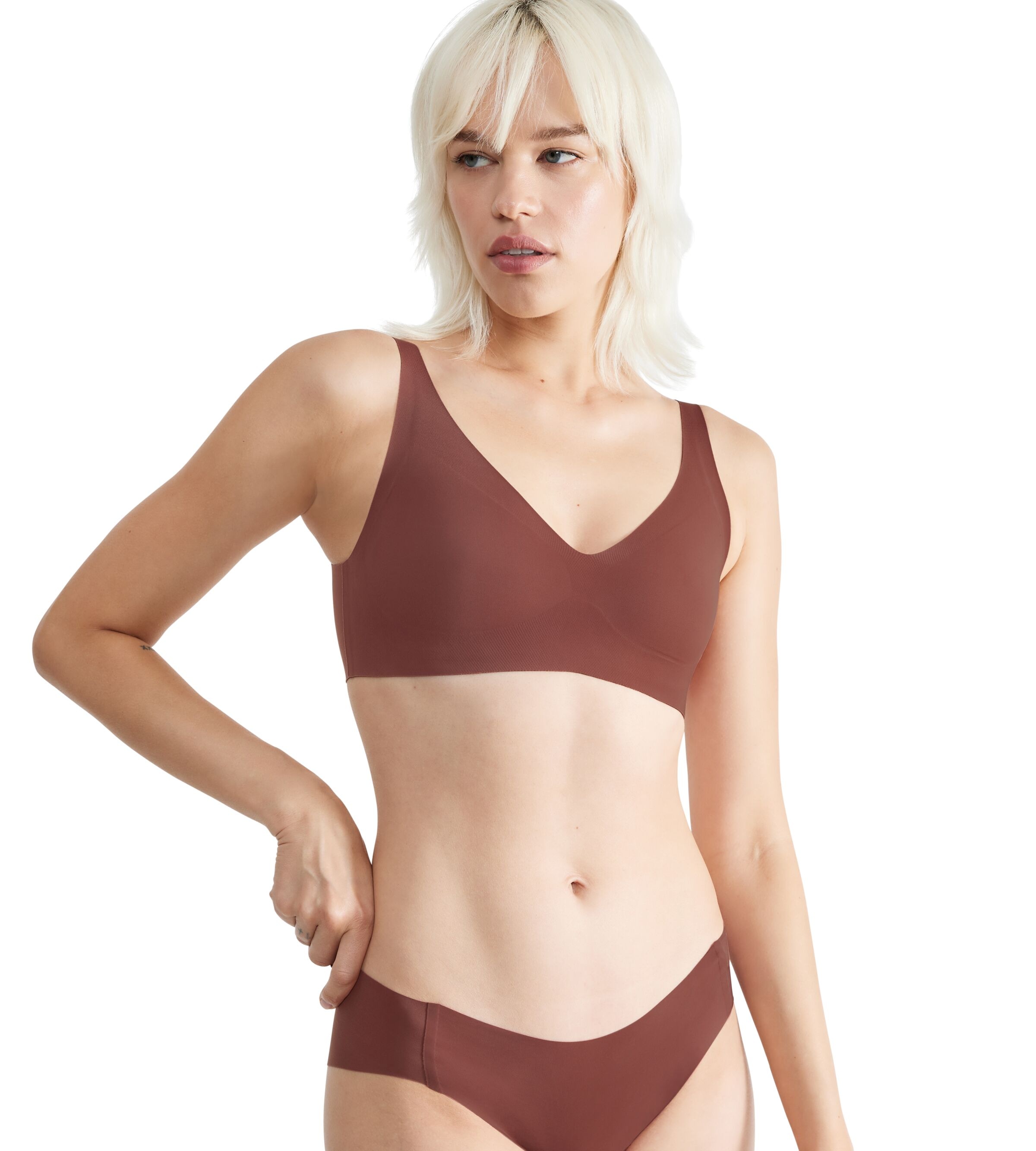 sloggi Bustier »NEU: ZERO Feel 2.0 Bralette«, nahtlos und unsichtbar