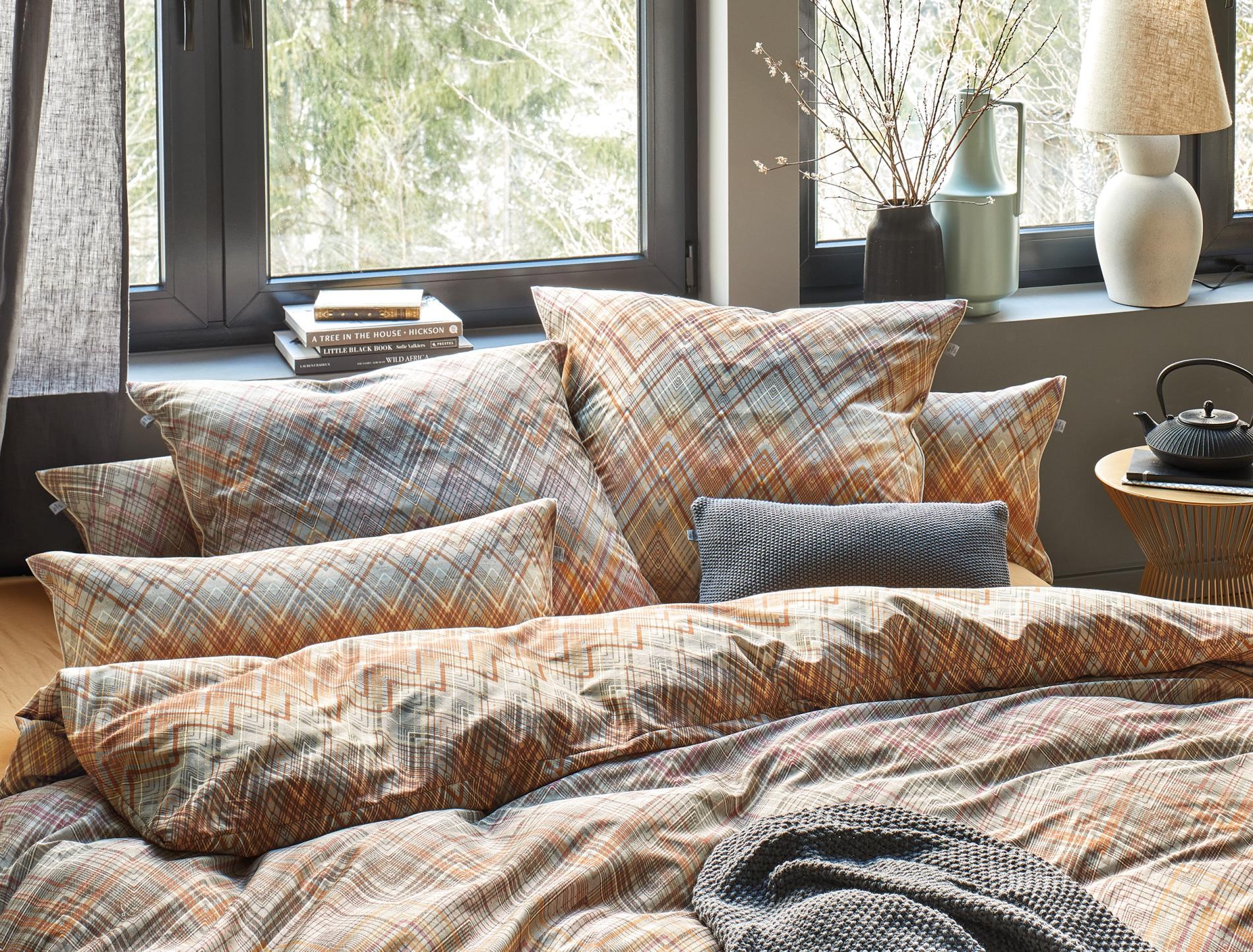 Irisette Bettwäsche »Carat-K-S 8841« 5 Stk. tlg. edles Set mit Digitaldruck günstig online kaufen