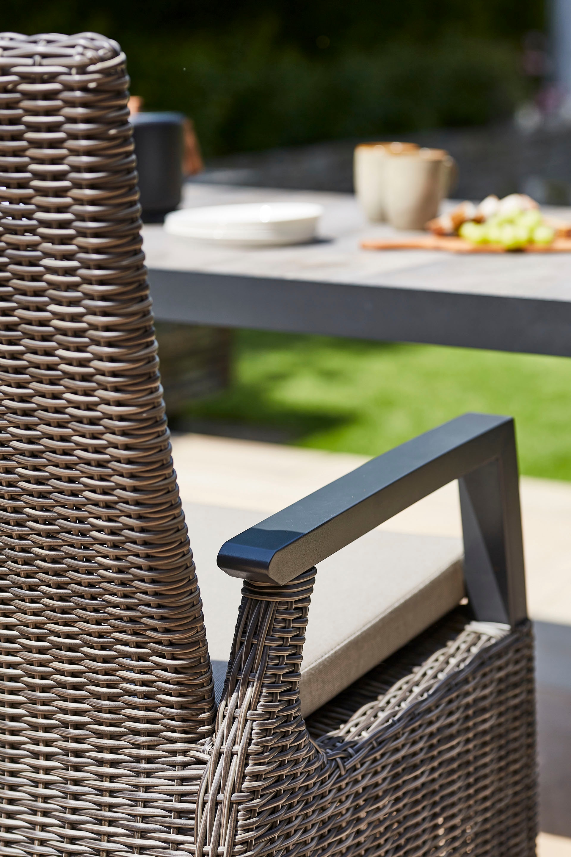 Siena Garden Garten-Essgruppe »Corido«, (Set, 13 tlg.), bestehend aus 6 Sesseln, 6 Kissen und 1 Tisch