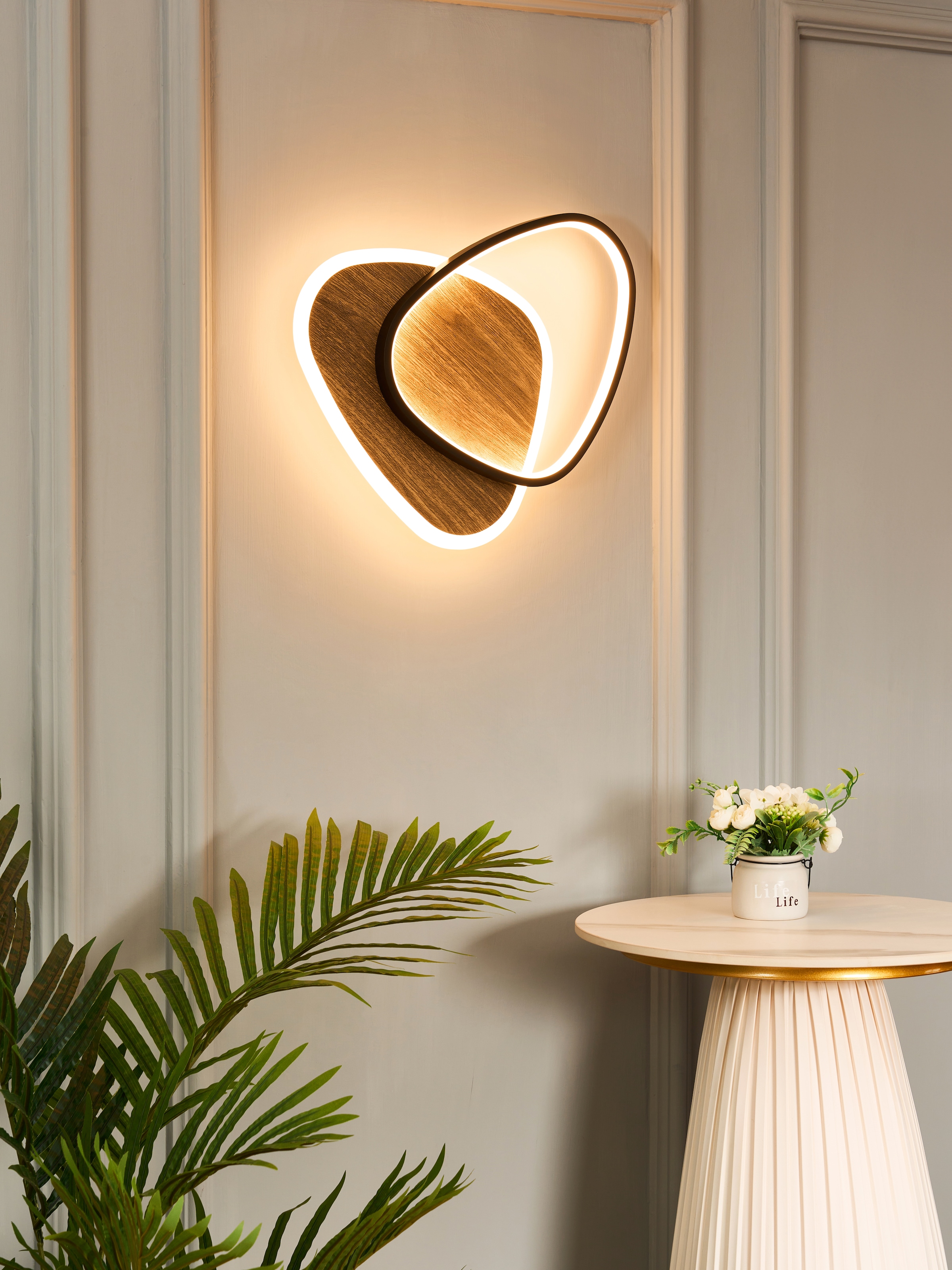 ECO-LIGHT LED Deckenleuchte »LED-Deckenleuchte OVEST«, 2 flammig, Leuchtmittel LED-Board | LED fest integriert
