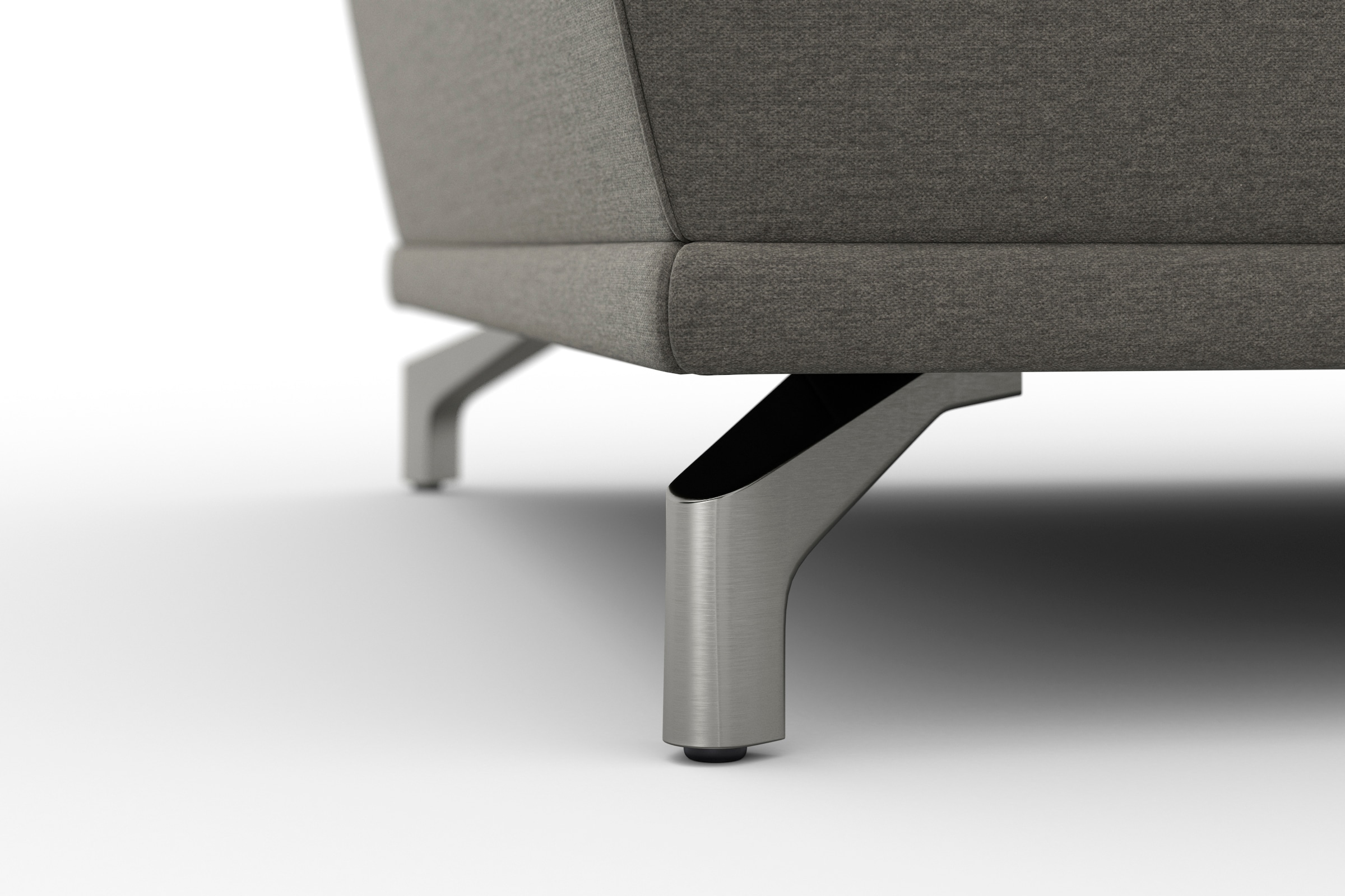 sit&more Ecksofa »Cabrio L-Form, B: 274 cm, mit Sitztiefen-, Arm- & Kopfteilverstellung« 3 Nierenkissen, Federkern, optional Bettfunktion und Stauraum