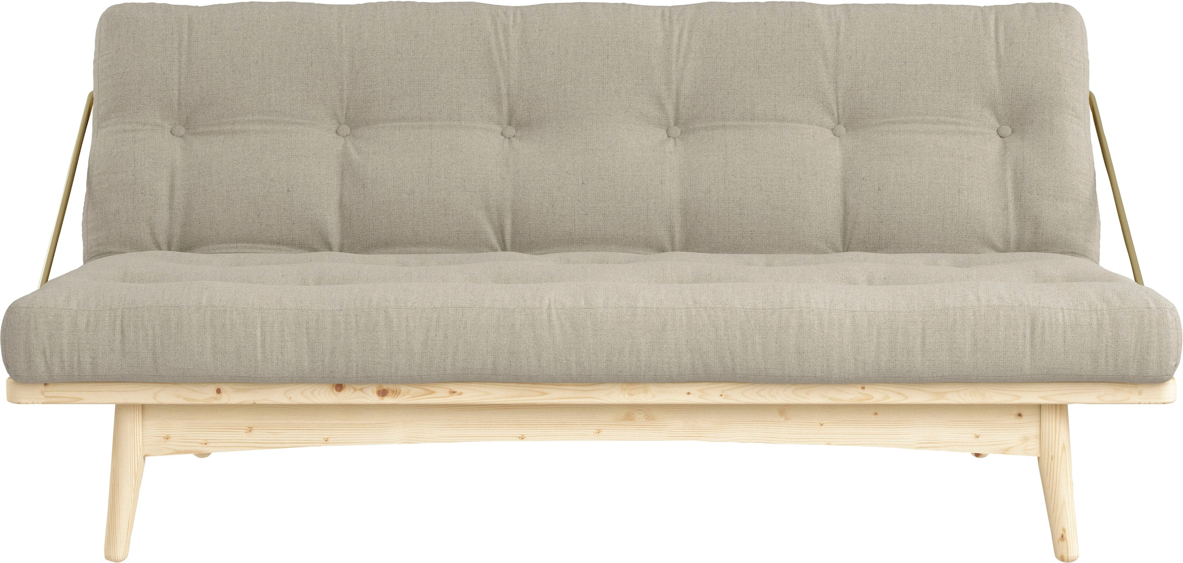 Karup Design Schlafsofa »Folk«, aus massiven Kiefernholz, inkl. Futonmatrat günstig online kaufen