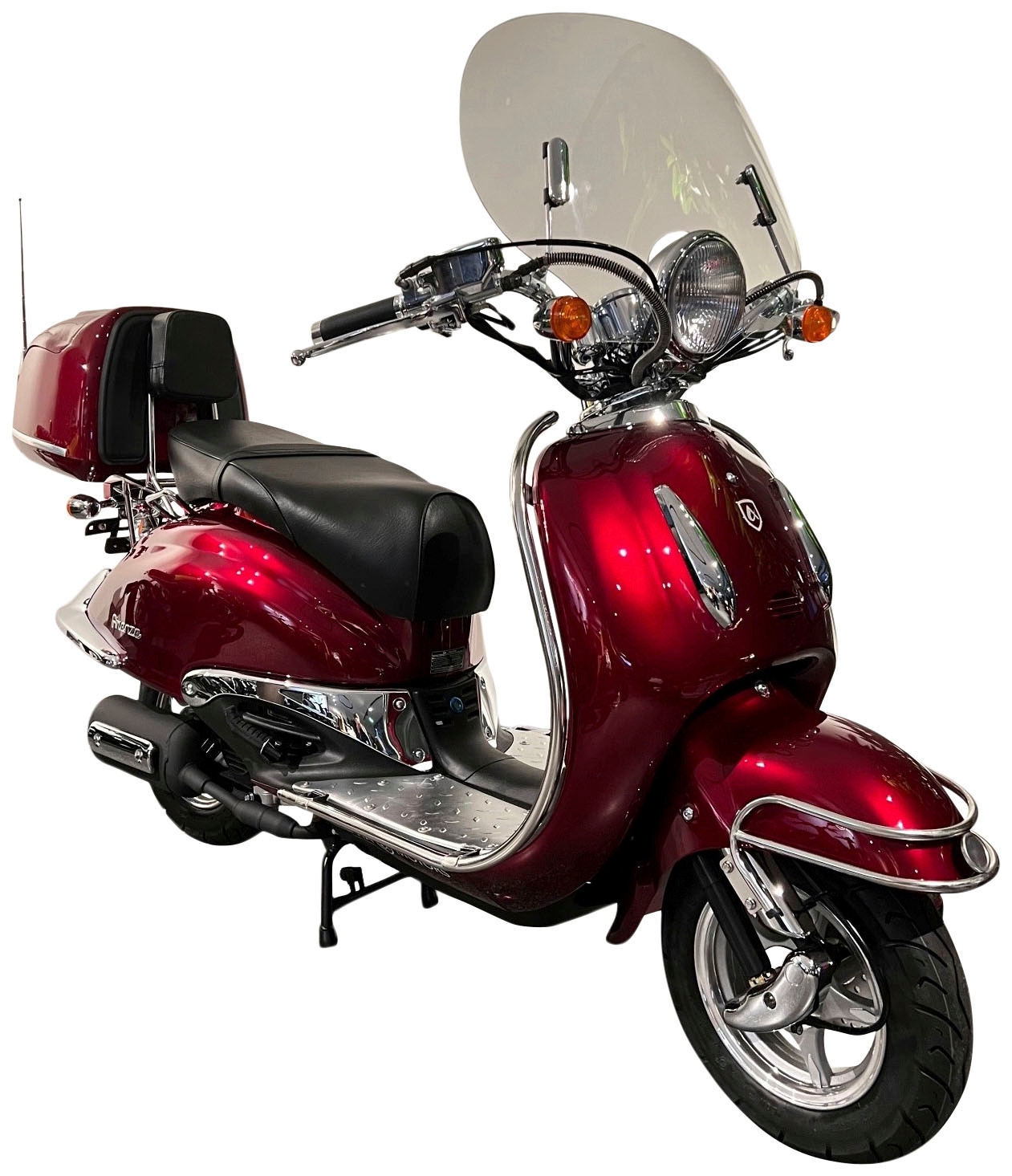 5, 85 km/h, 8,6 »Retro Motors %Sale jetzt 125 Motorroller (Spar-Set) PS, Limited«, Euro im cm³, Alpha Firenze