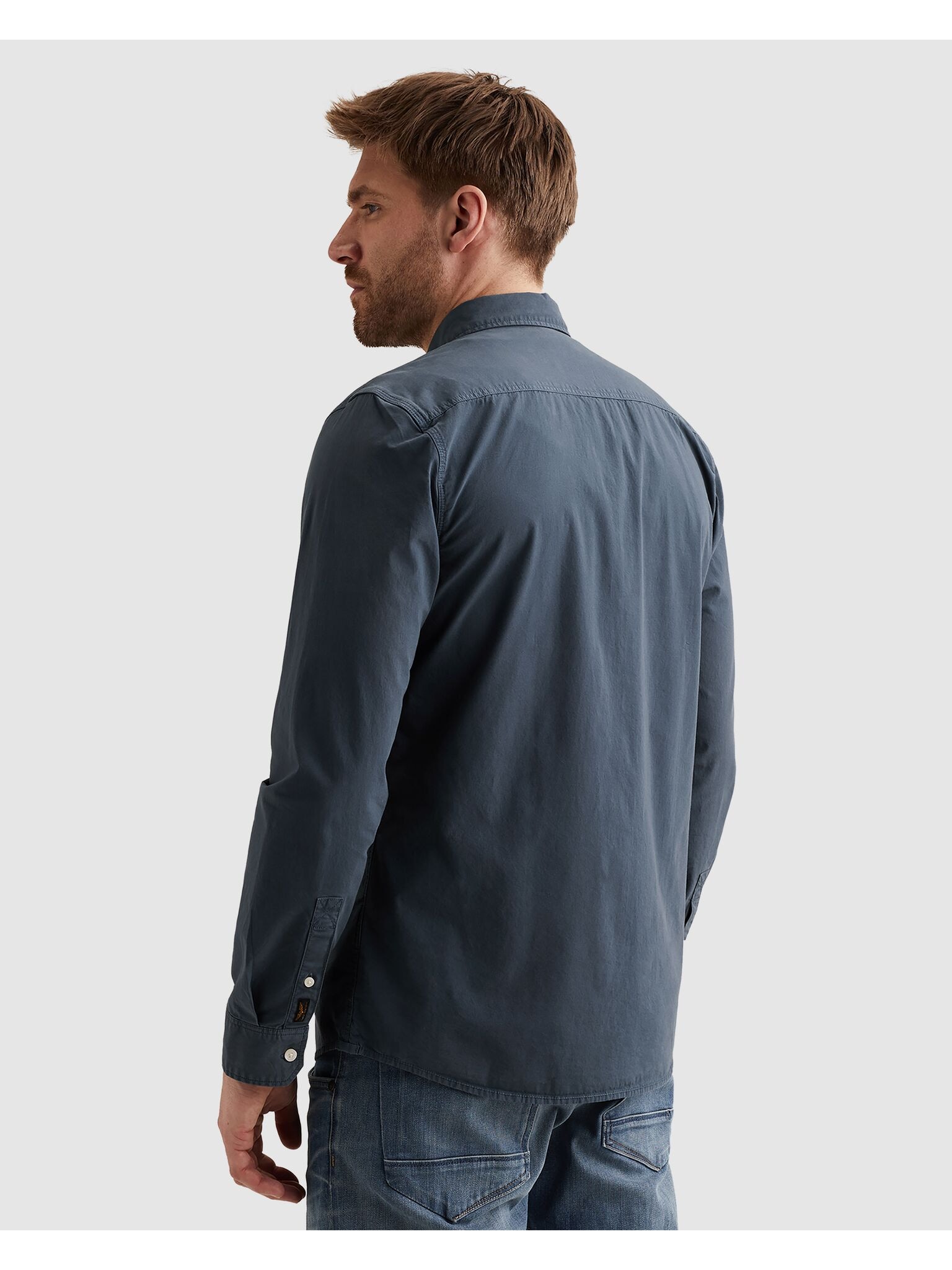 PME LEGEND Langarmhemd Button-down-Kragen