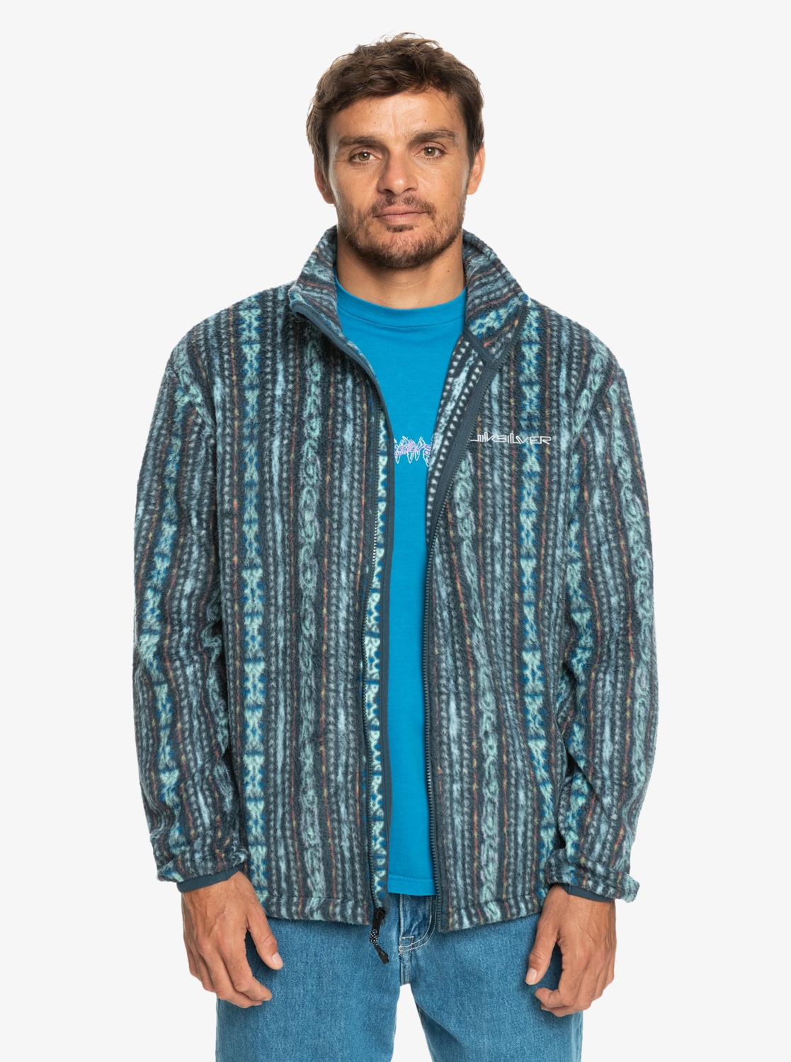 Quiksilver Fleecejacke »Clean Coasts«