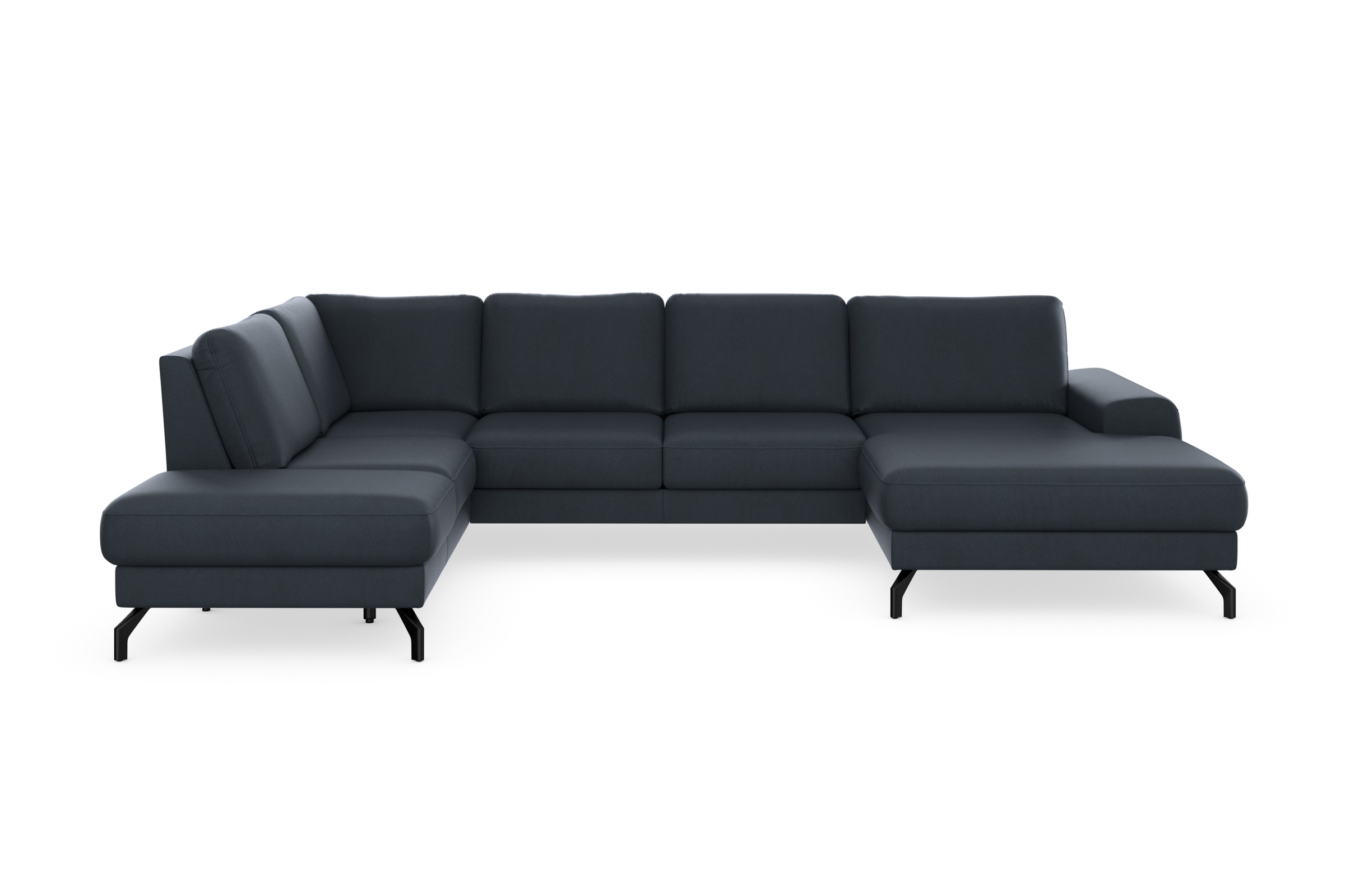 sit&more Wohnlandschaft »Cinturo U-Form«, inklusive Sitztiefenverstellung und Federkern, Sitzhöhe 45 cm
