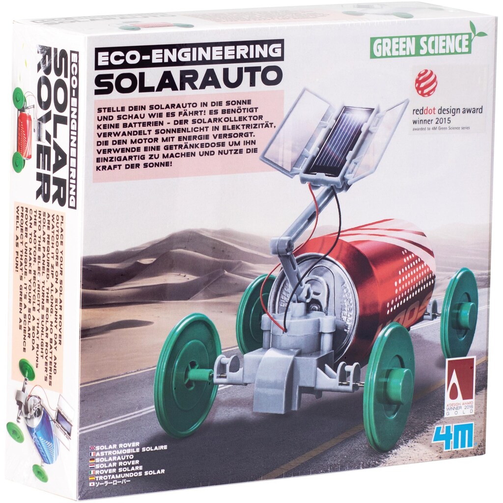 4M Experimentierkasten »Green Science Solarauto«