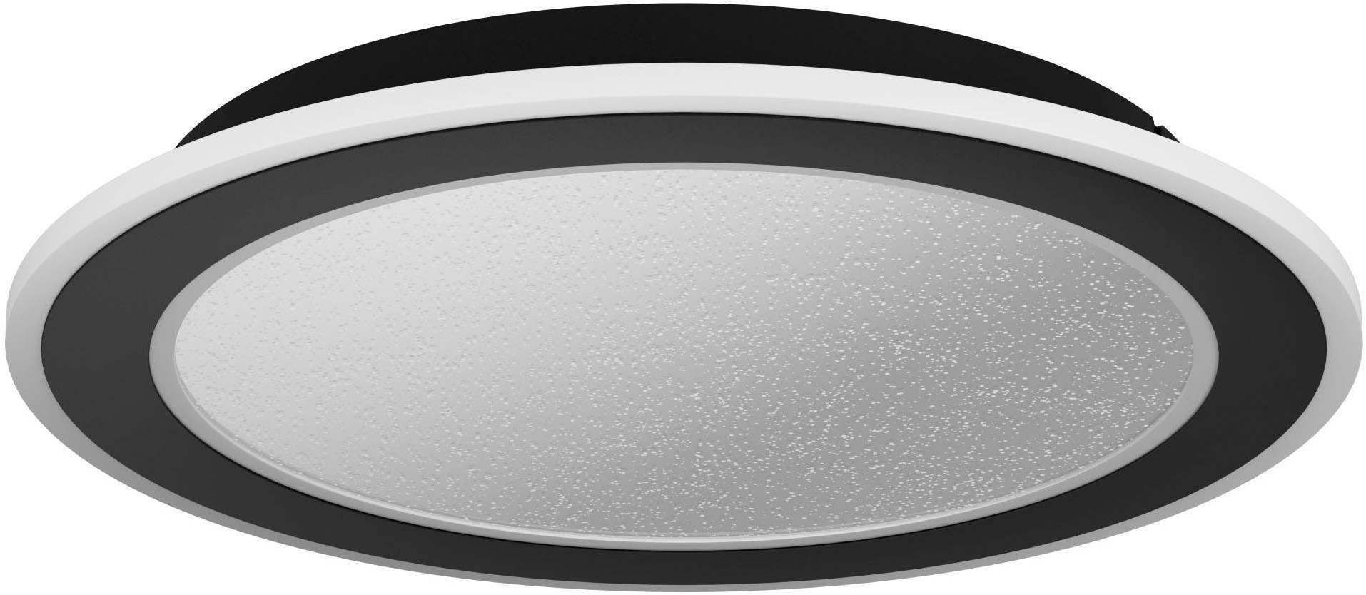 EGLO Deckenleuchte »Macchoni Deckenlampe, Kristall Deckenleuchte mit Fernbe günstig online kaufen