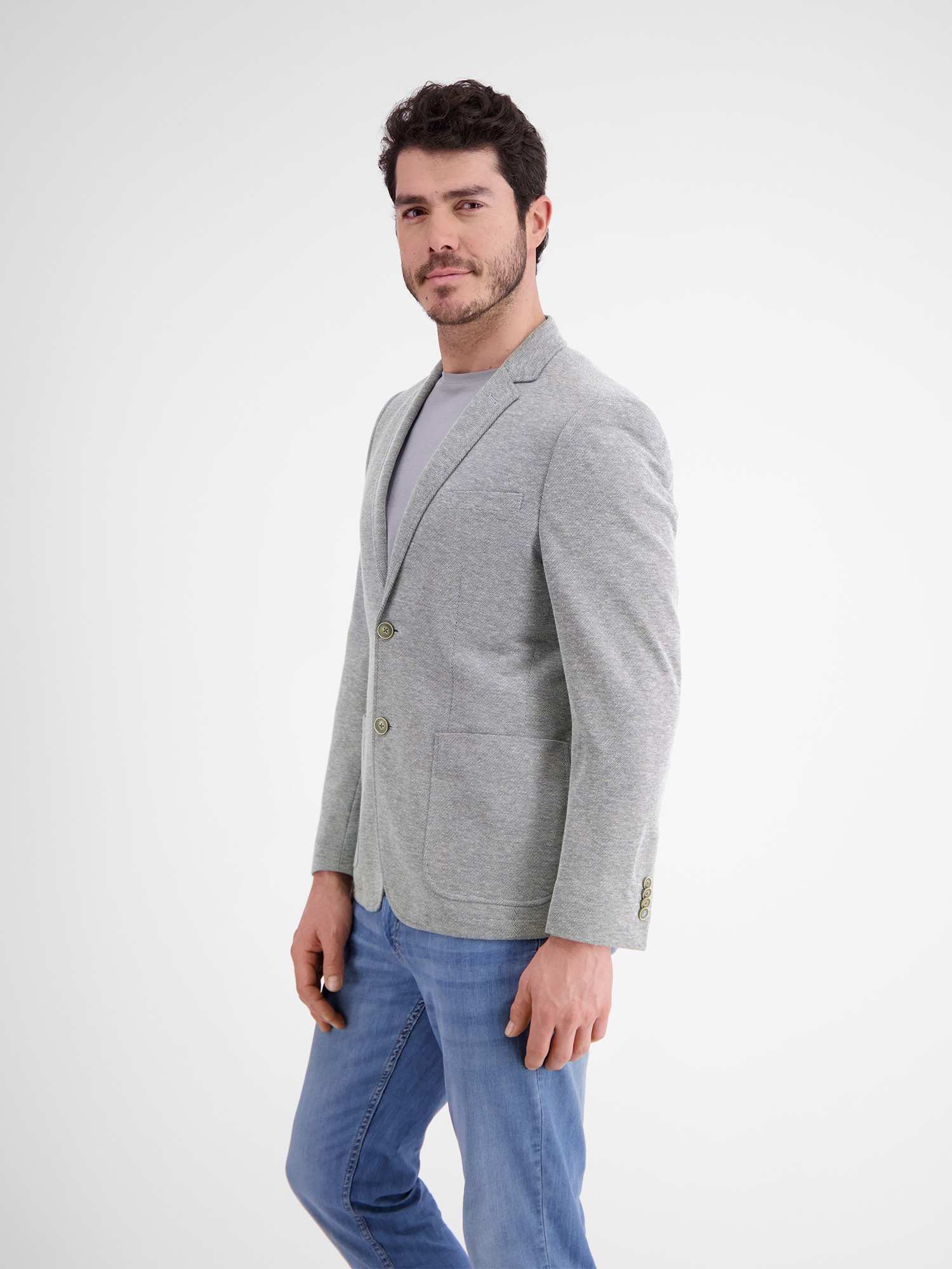 LERROS Jerseysakko »LERROS Jerseyblazer mit Stecktasche«