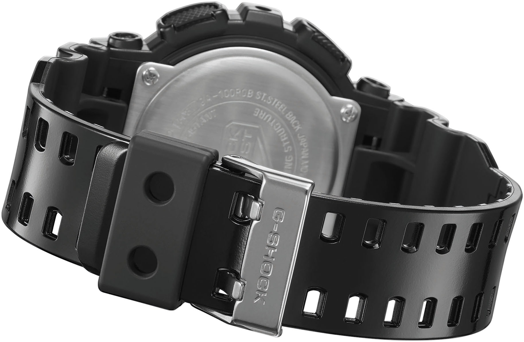 CASIO G-SHOCK Chronograph, Quarzuhr,Armbanduhr,Herrenuhr,digital, bis 20 bar wasserd.Resinarmband