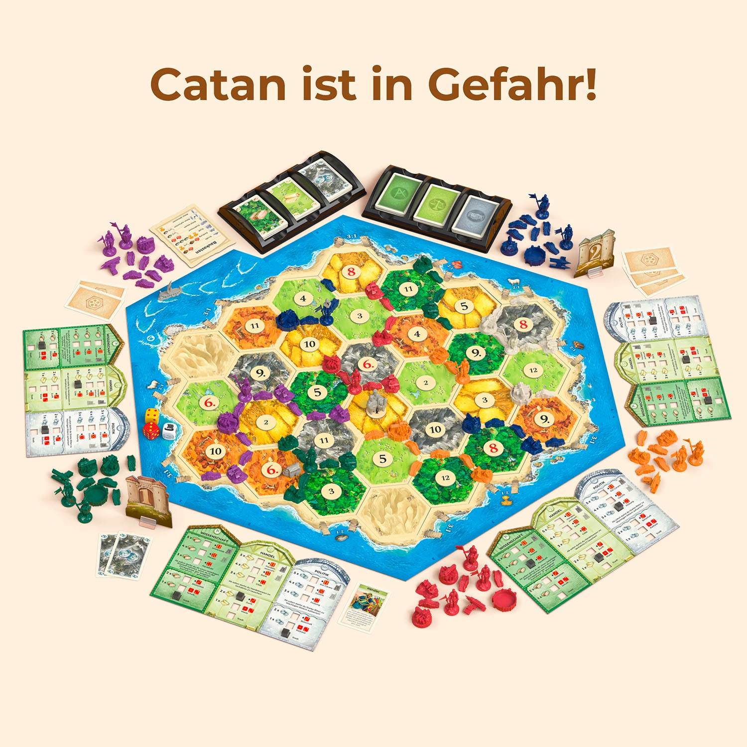 Kosmos Spiel »CATAN Städte & Ritter« Made in Germany
