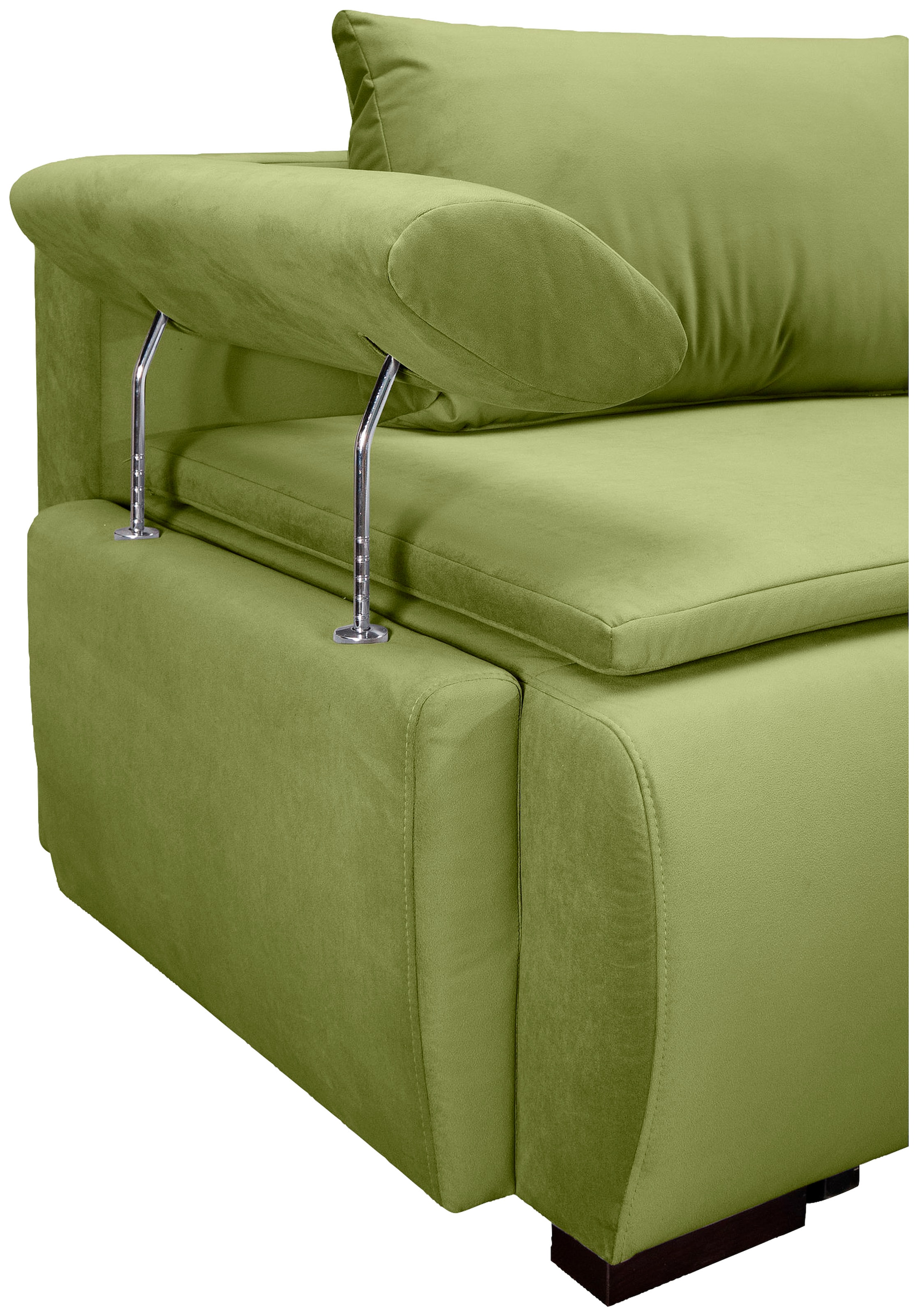 INOSIGN Schlafsofa »Romeo«, mit Boxspringaufbau, Bettfunktion & Bettkasten, Dauerschlafsofa