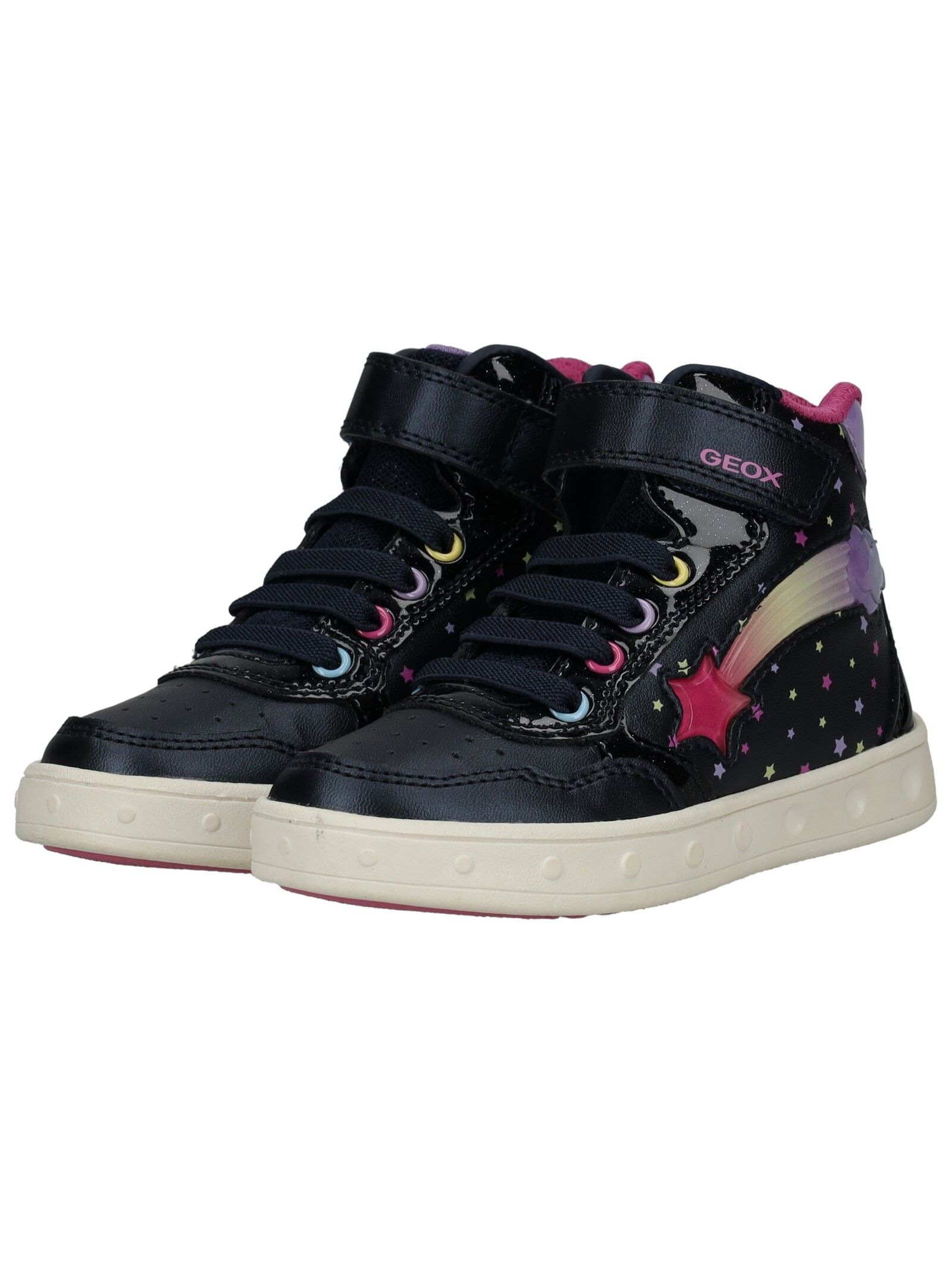 Geox Sneaker »Geox Sneaker Lederimitat/Textil«