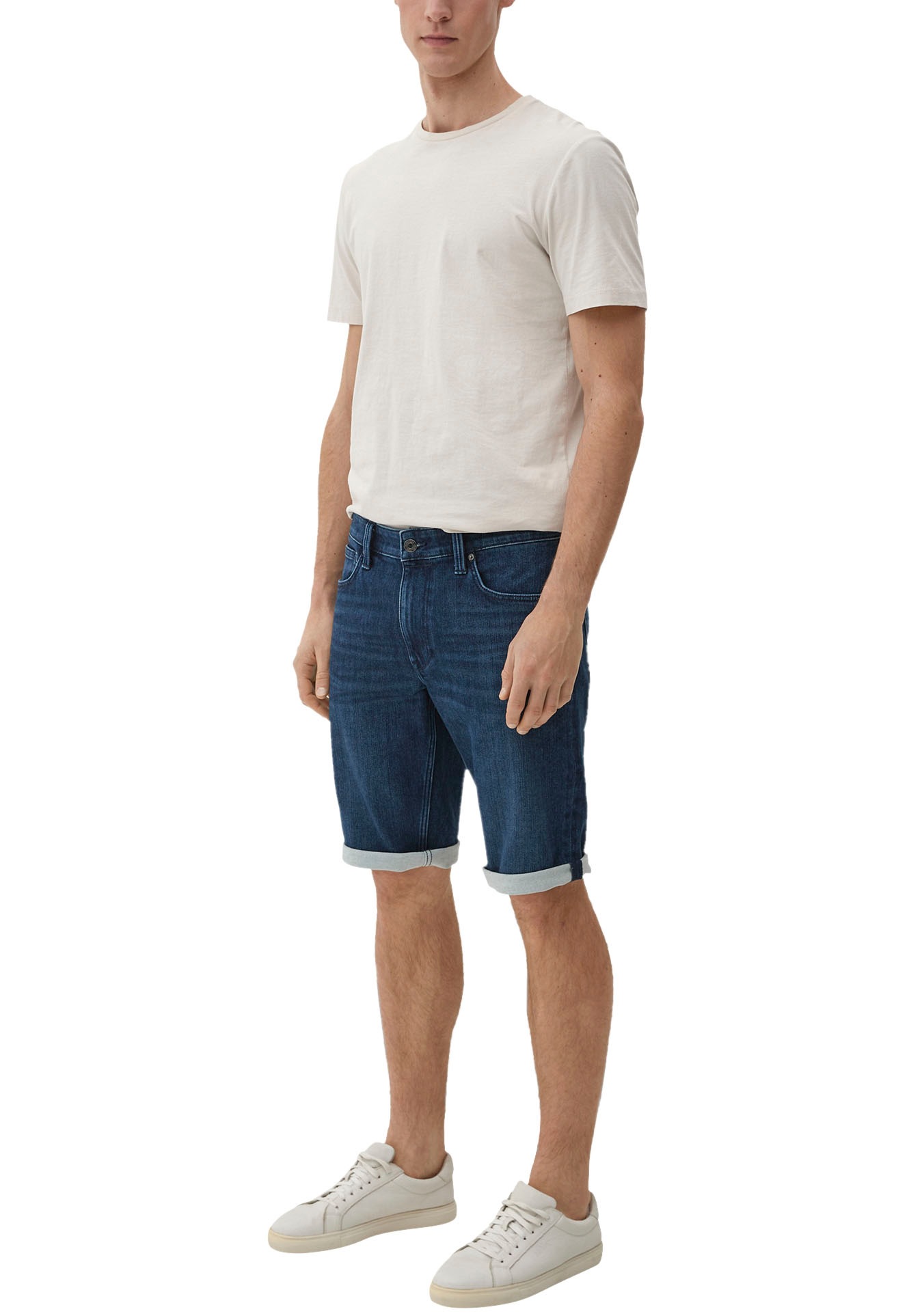 3. Bild von s.Oliver Jeansshorts, mit authentischer Waschung