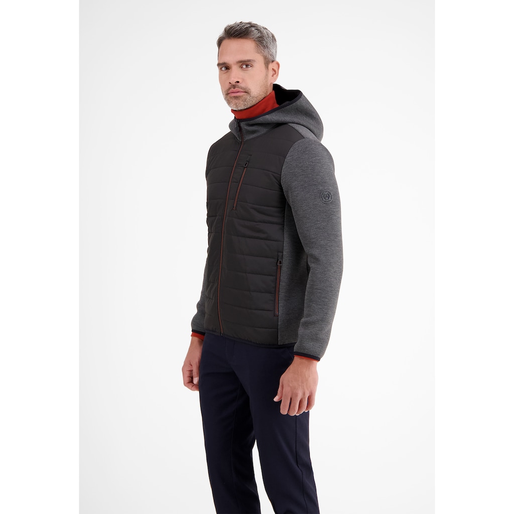 LERROS Sweatjacke »LERROS Softshell Jacke mit Hoodie«