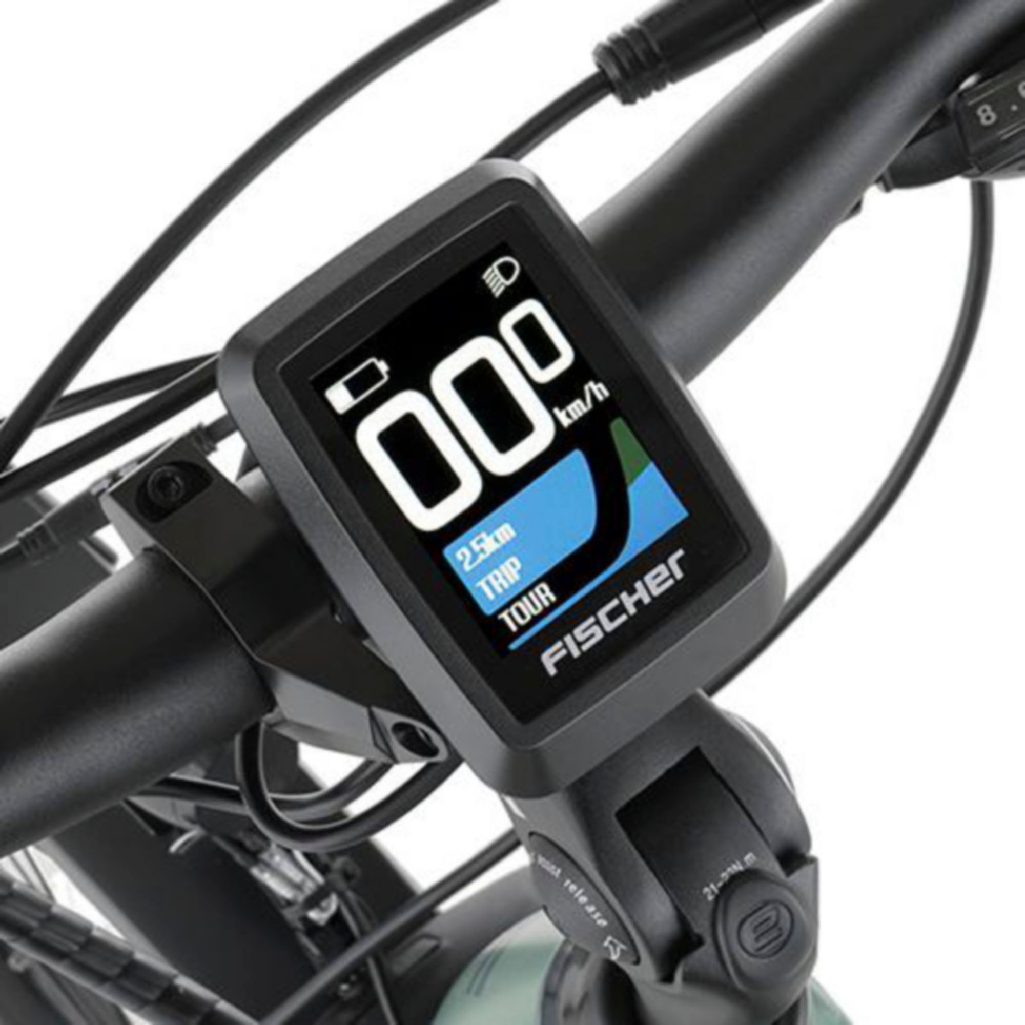 FISCHER Fahrrad E-Bike »VIATOR 2.1 459 55«, 8 Gang, Shimano, ACERA, (mit Akku-Ladegerät-mit Werkzeug)