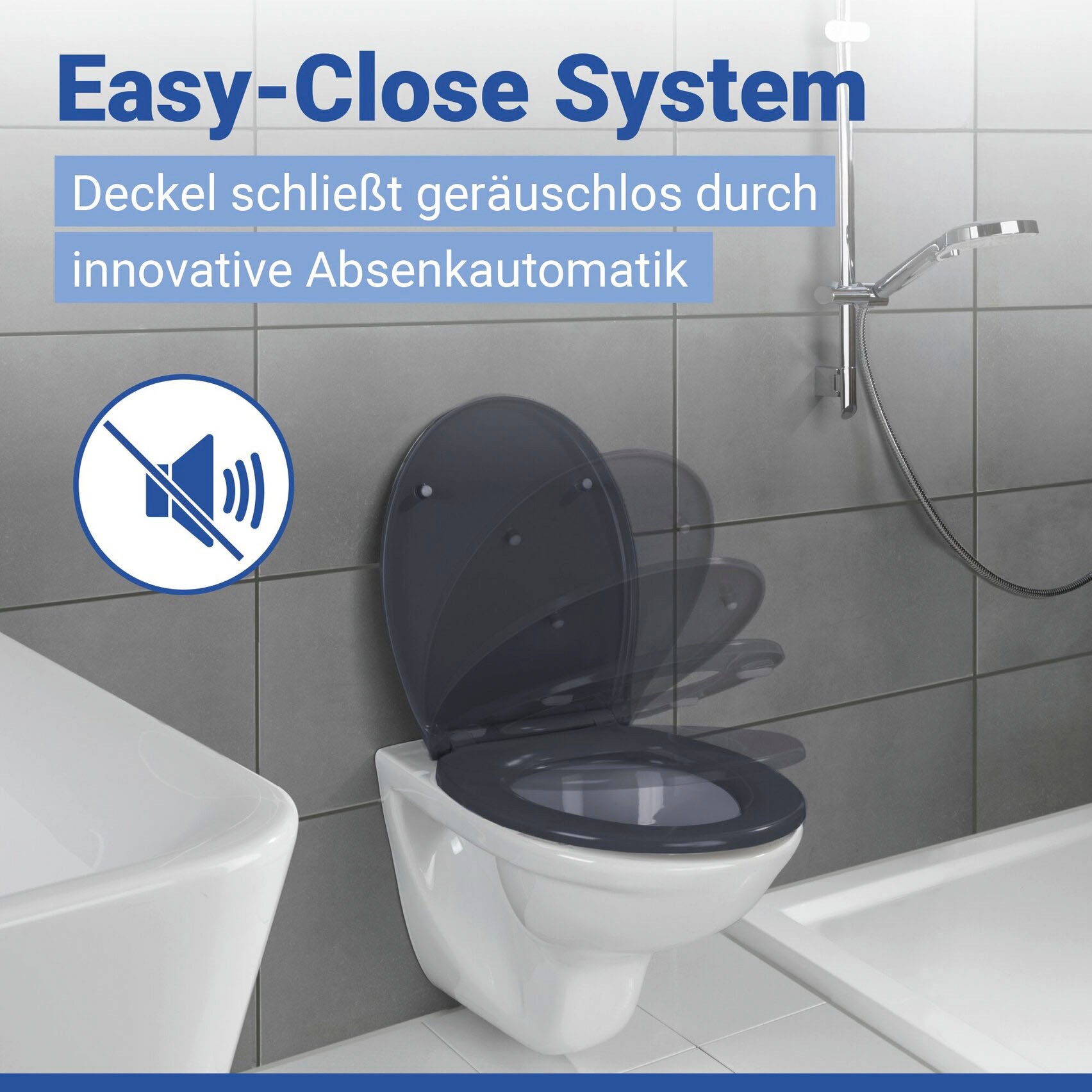 WENKO WC-Sitz »Samos« Mit Absenkautomatik