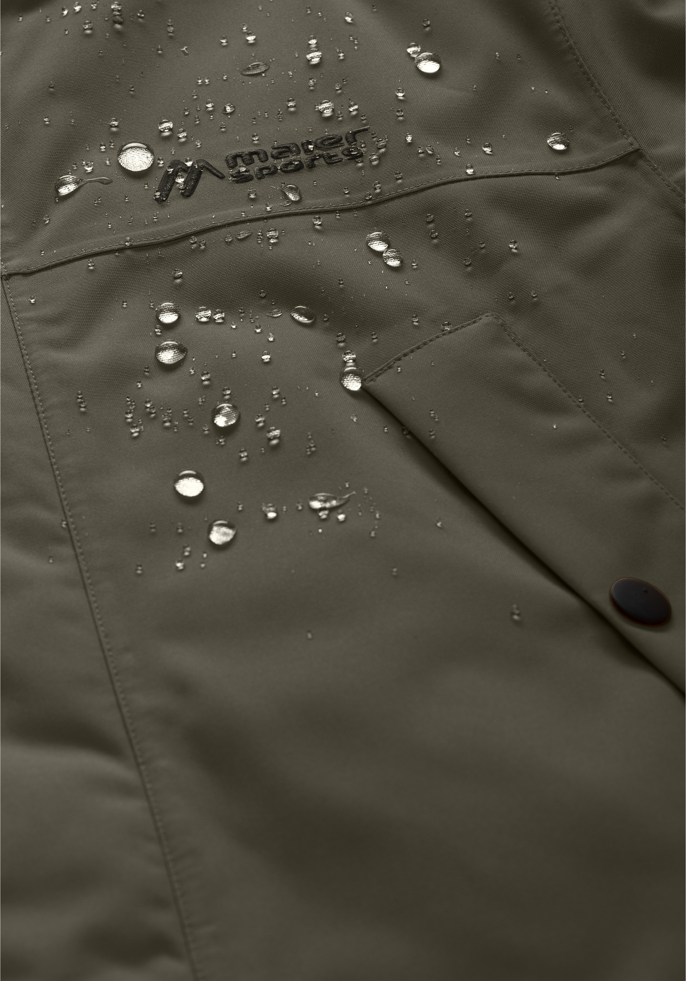 Maier Sports Funktionsjacke »SENNE« Herren Outdoor-Jacke, wind/wasserdicht, 6 geräumige Taschen