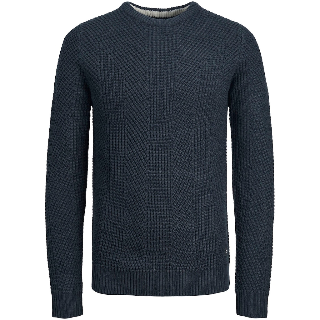 Jack & Jones Rundhalspullover »STANFORD KNIT CREW NECK«