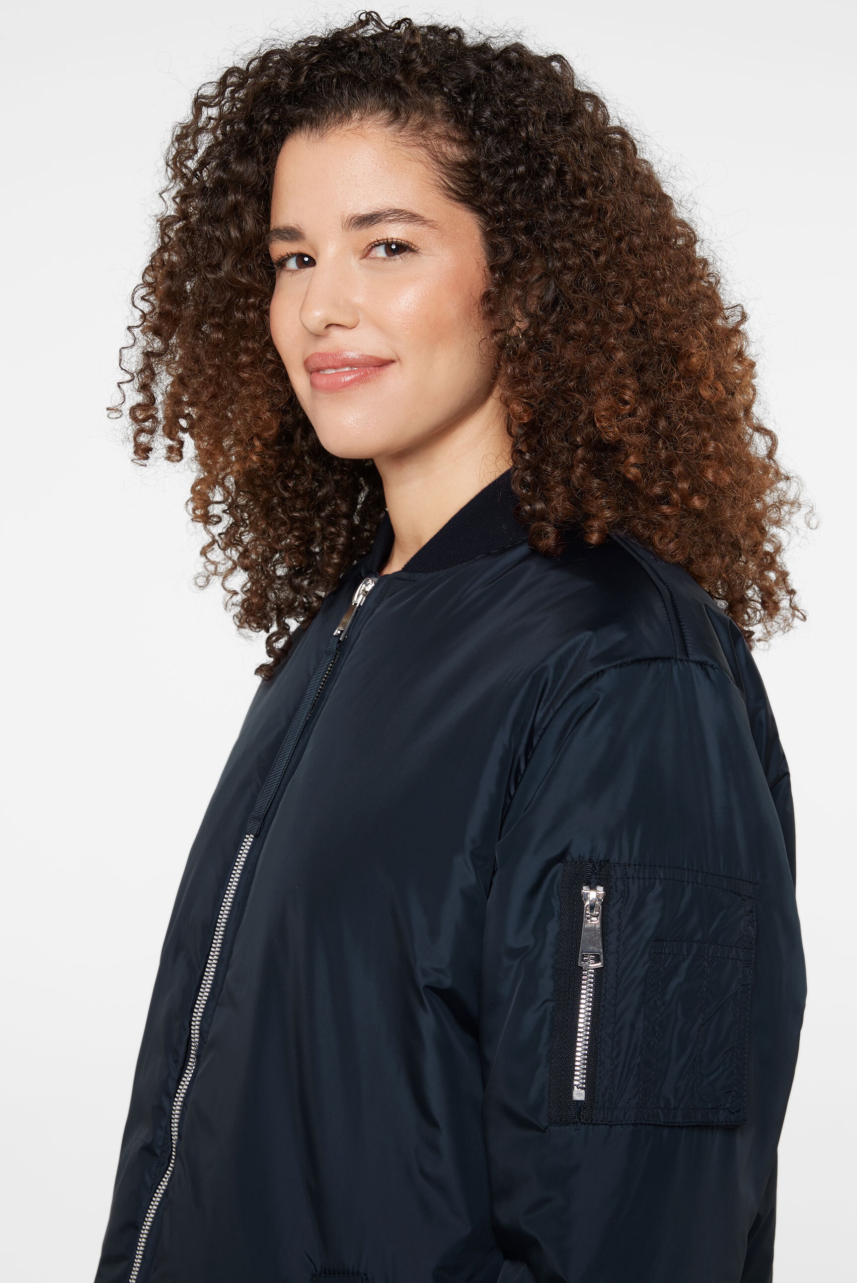 SENSES.THE LABLE Langjacke, ohne Kapuze, mit Two-Way-Zipper