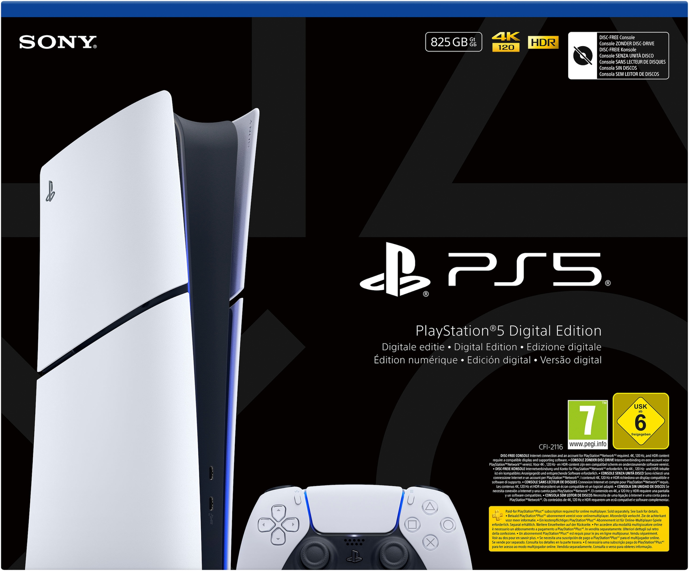 PlayStation 5 Spielekonsole »Digital Edition (Slim)«