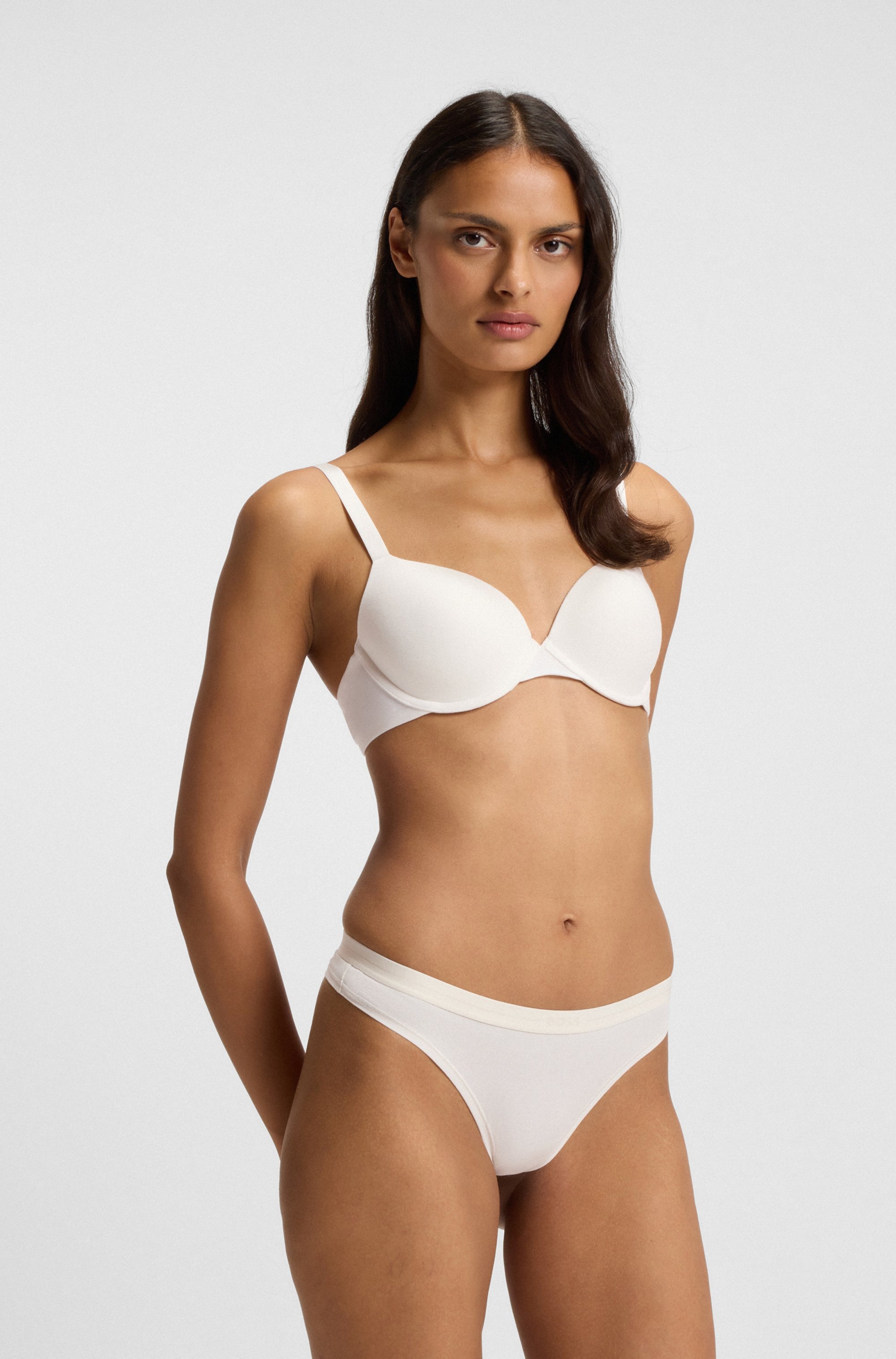 BOSS Slip »3P BRIEF«, (Packung, 3 St., 3er), mit elastischen Logobund