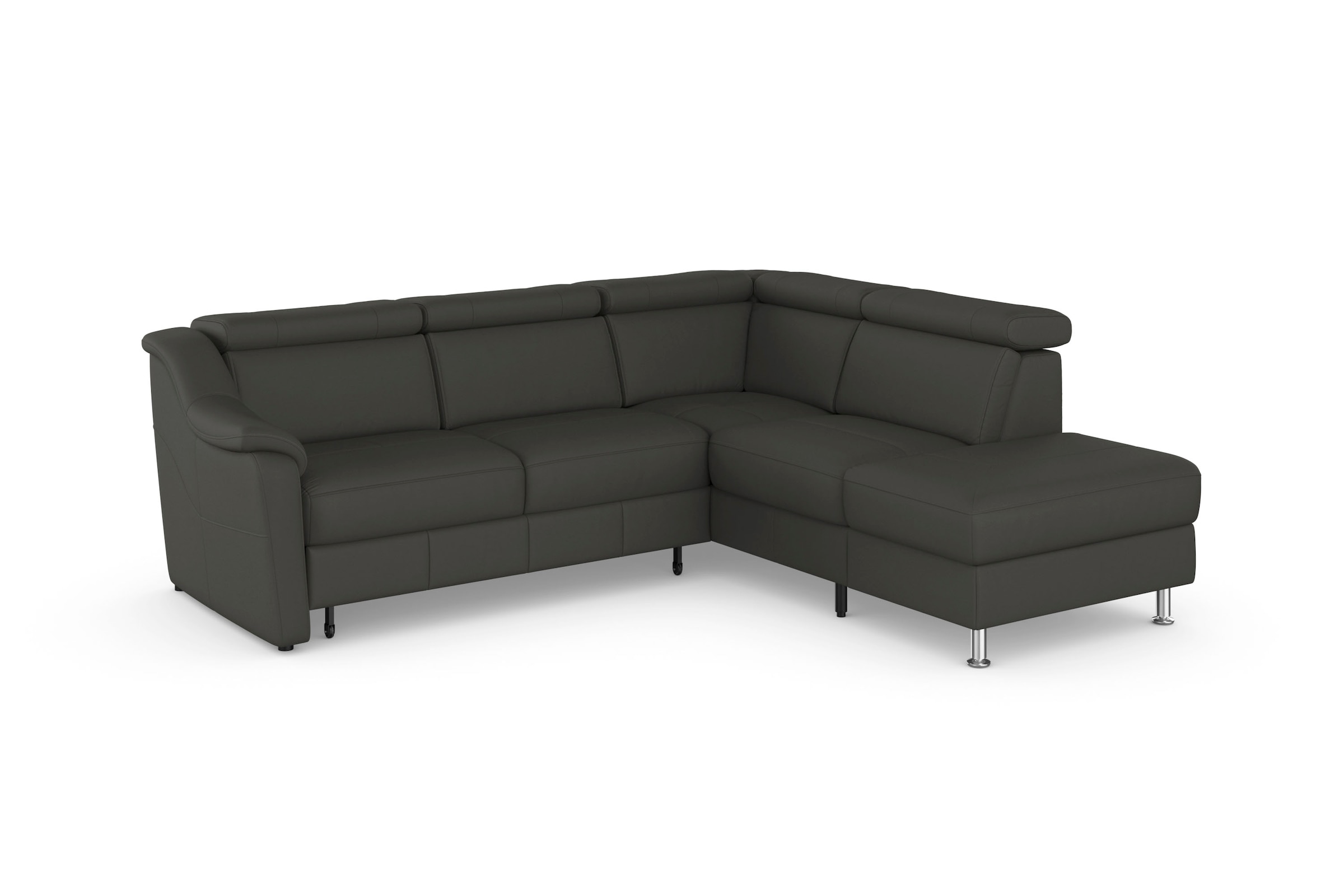 sit&more Ecksofa »Freetown L-Form«, inklusive Kopfteilverstellung und komfortablem Federkern