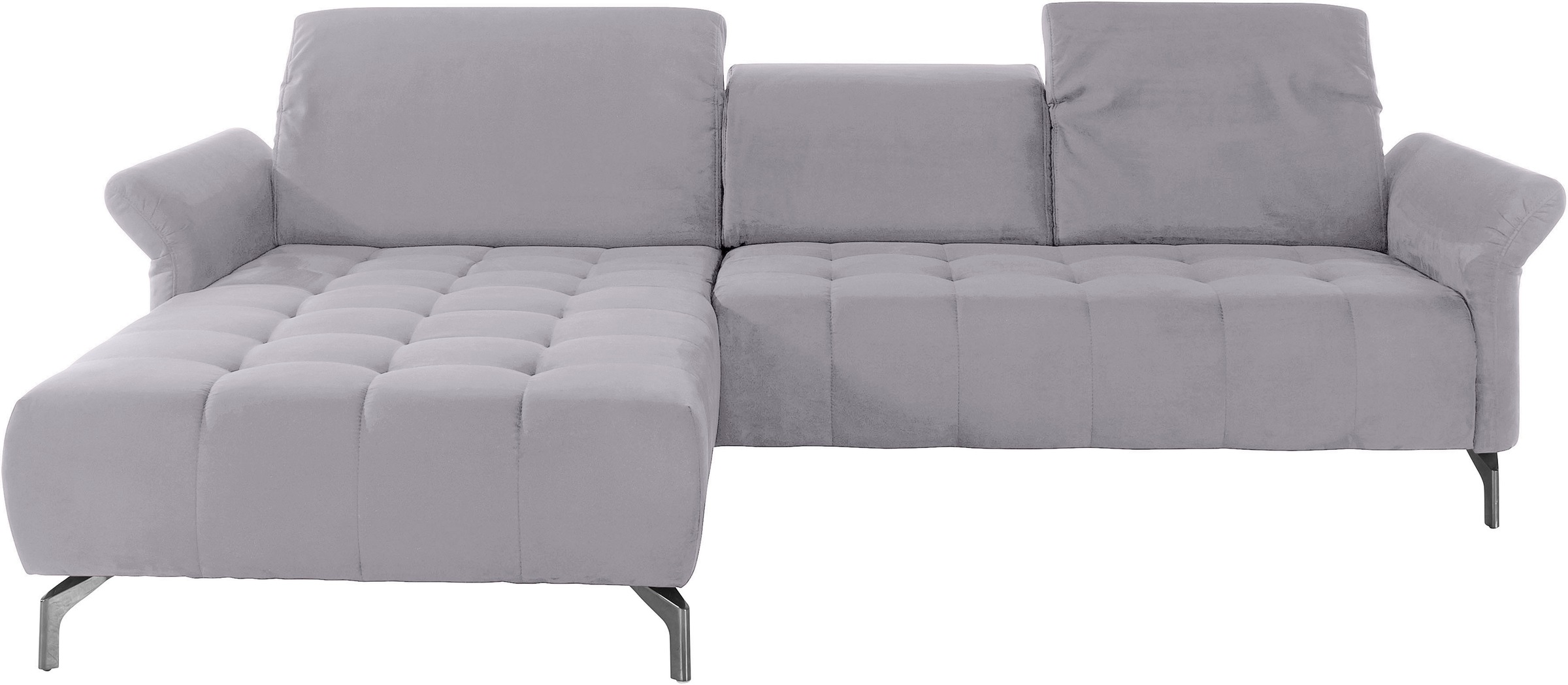 INOSIGN Ecksofa »Fresh L-Form«, Federkern, wahlweise Kopfteilverstellung un günstig online kaufen