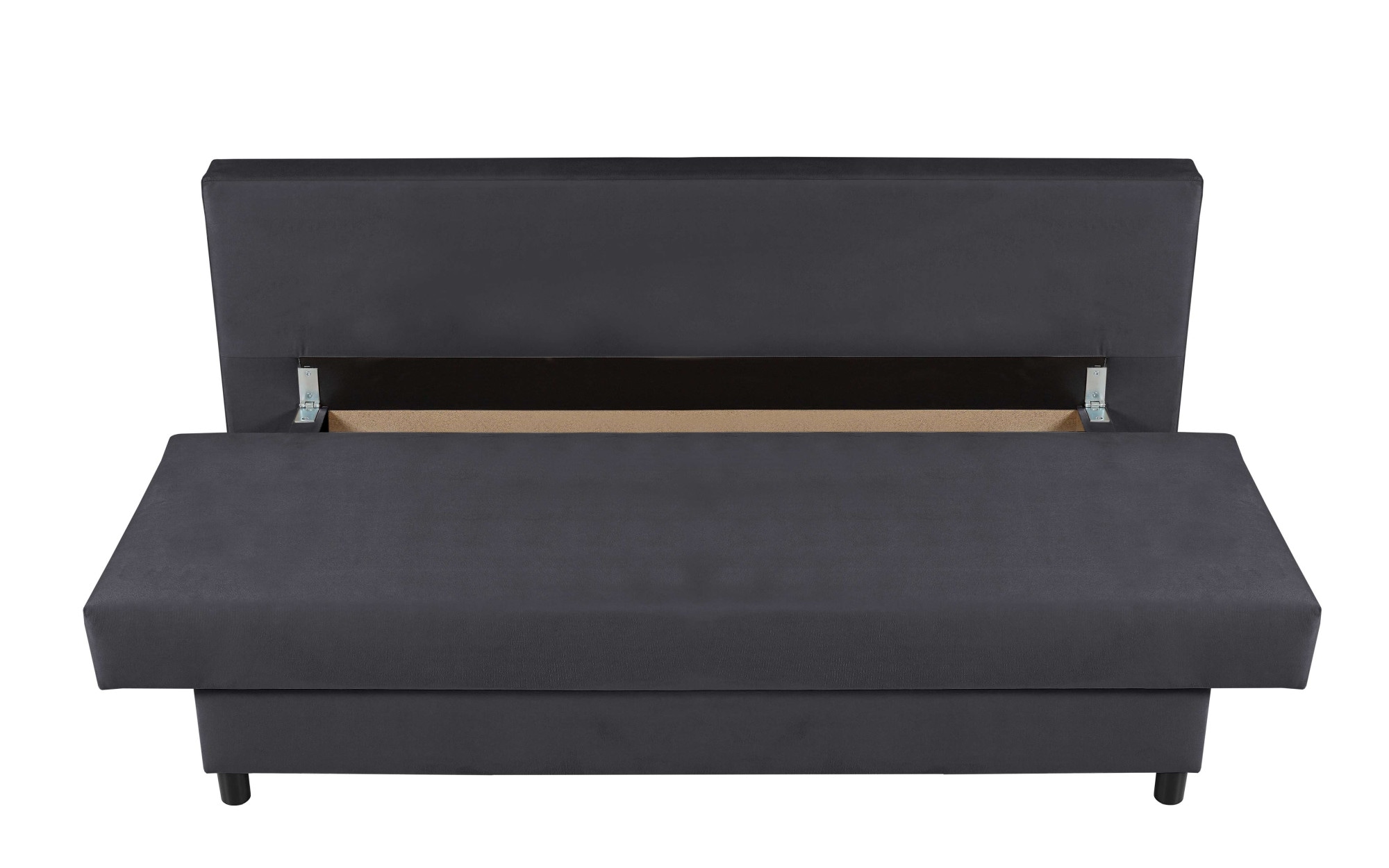 INOSIGN 3-Sitzer »SAWYER Schlafsofa mit Bettkasten und Wellenunterfederung«, pflegeleichte Bezüge: Velvet & Struktur, B/T/H 193/86/83,5 cm