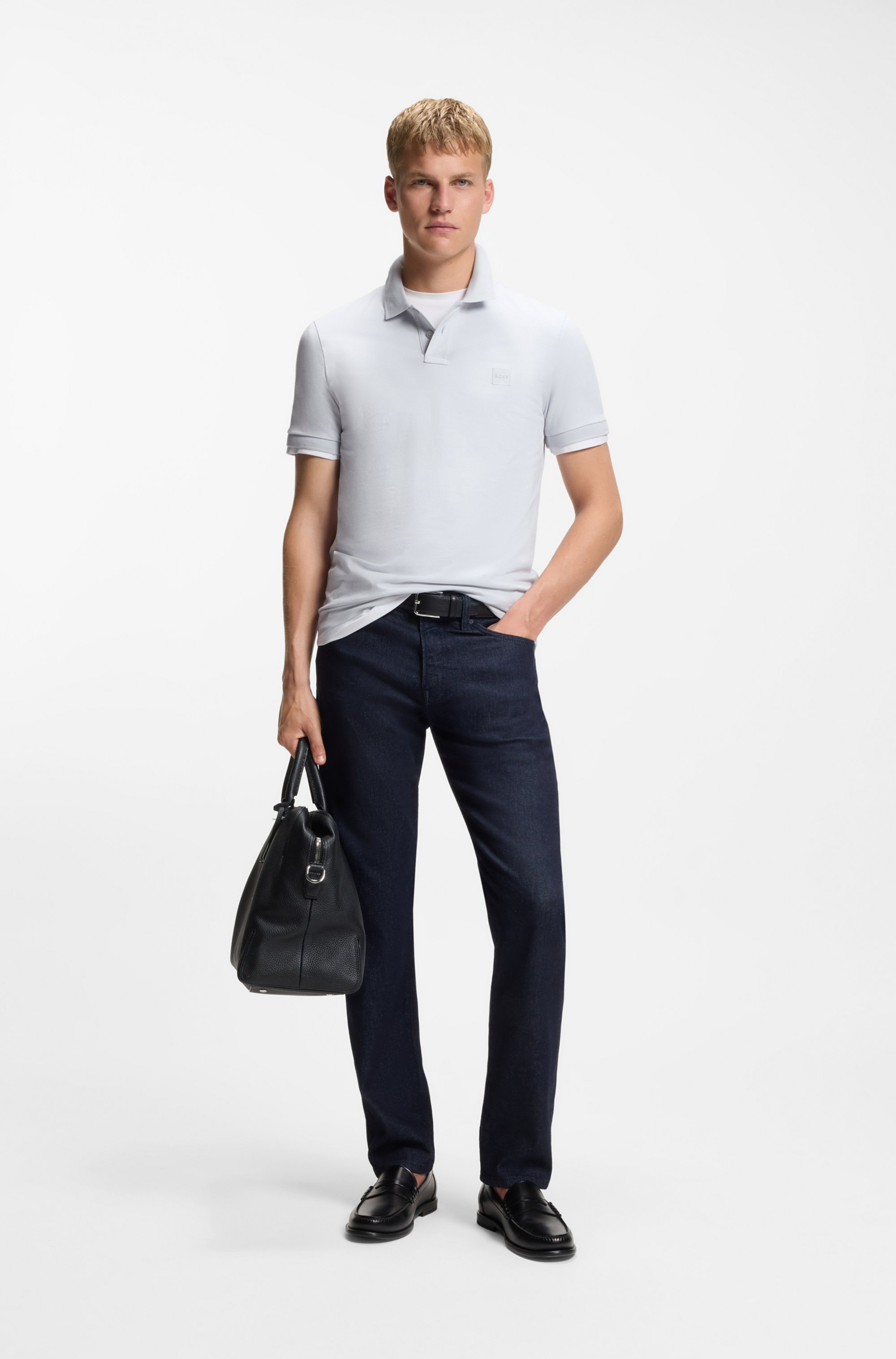 BOSS ORANGE Poloshirt »Passenger Regular Fit« Classic Stretch Pique Polo, pflegeleicht, Baumwolle mit Elasthan