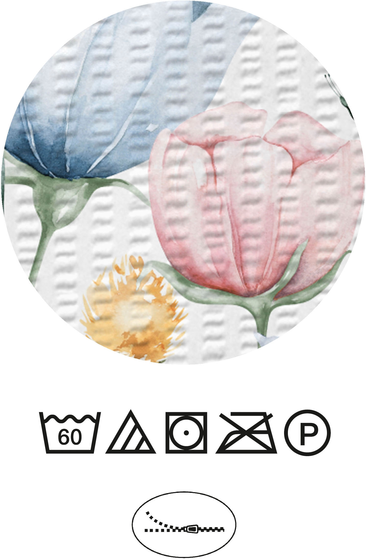Castell - Markenbettwäsche Bettwäsche »260996« 2 Seersucker, bügelfrei, pflegeleicht, Reißverschluss, ganzjährig
