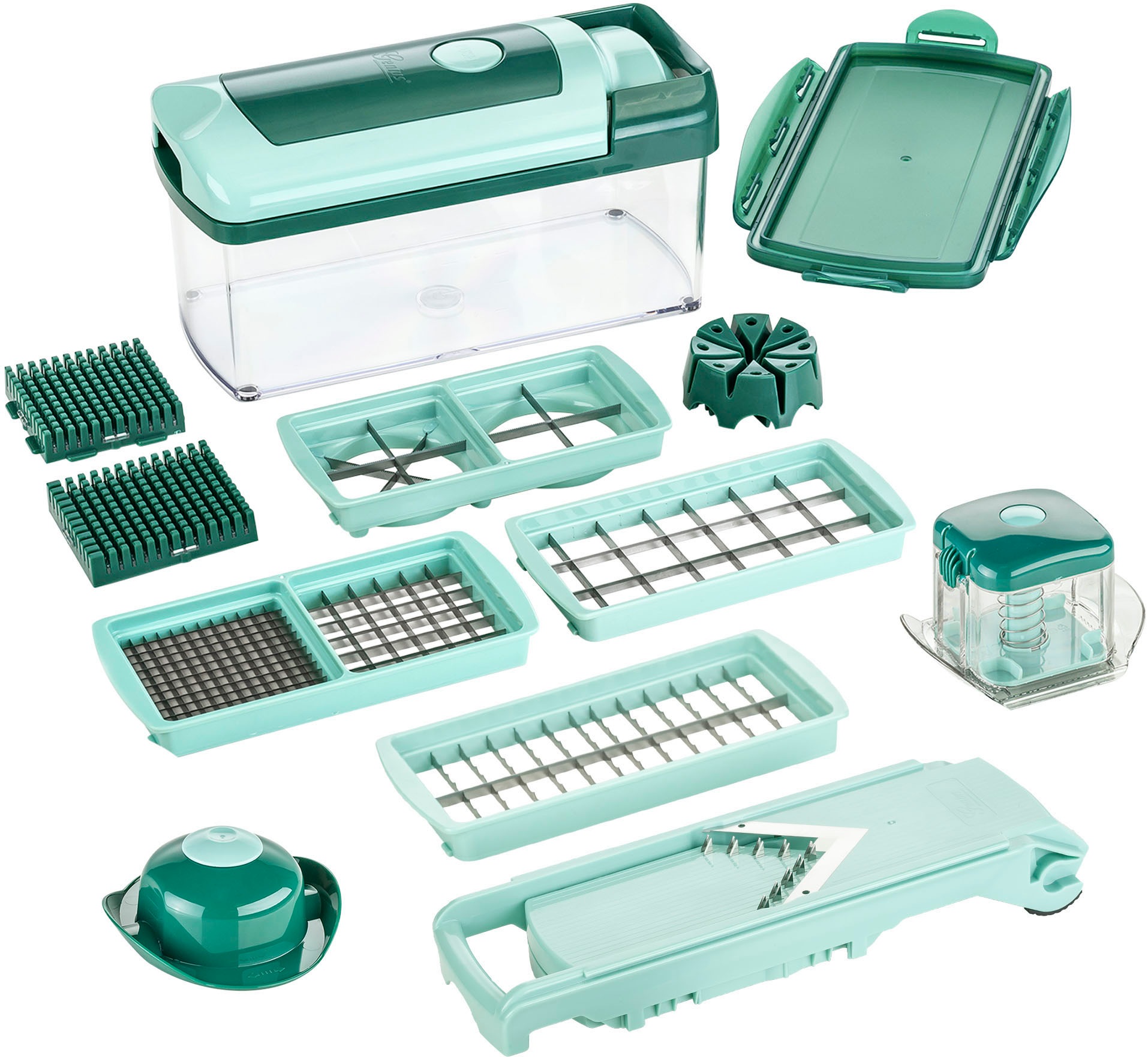 Genius Zerkleinerer »Nicer Dicer Fusion inkl. XXL-Messereinsatz 12 x 36 mm, günstig online kaufen