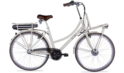 LLobe E-Bike »Rosendaal Lady 10,4 Ah«, 3 Gang, Frontmotor 250 W, Gepäckträger vorne kaufen