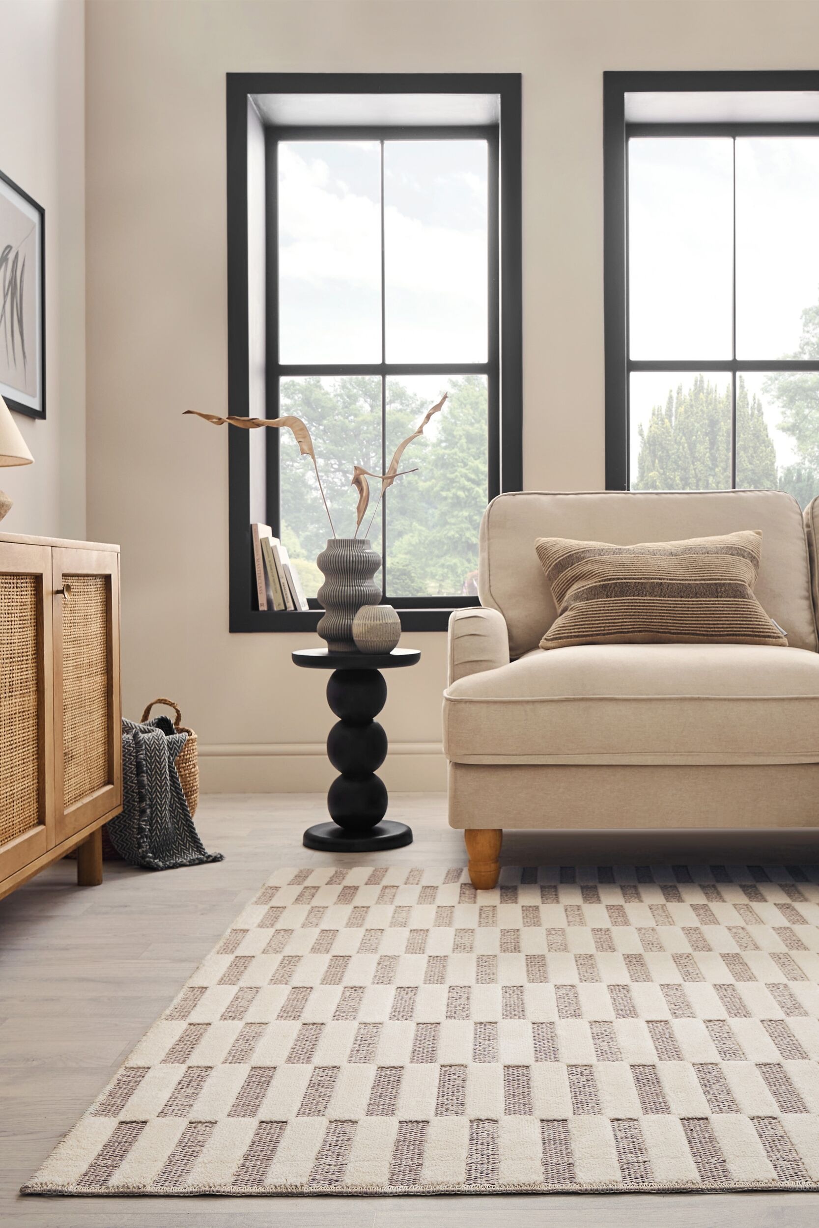 FLAIR RUGS Teppich »Marlowe«, rechteckig, 4 mm Höhe, Waschbarer Geometrisch günstig online kaufen