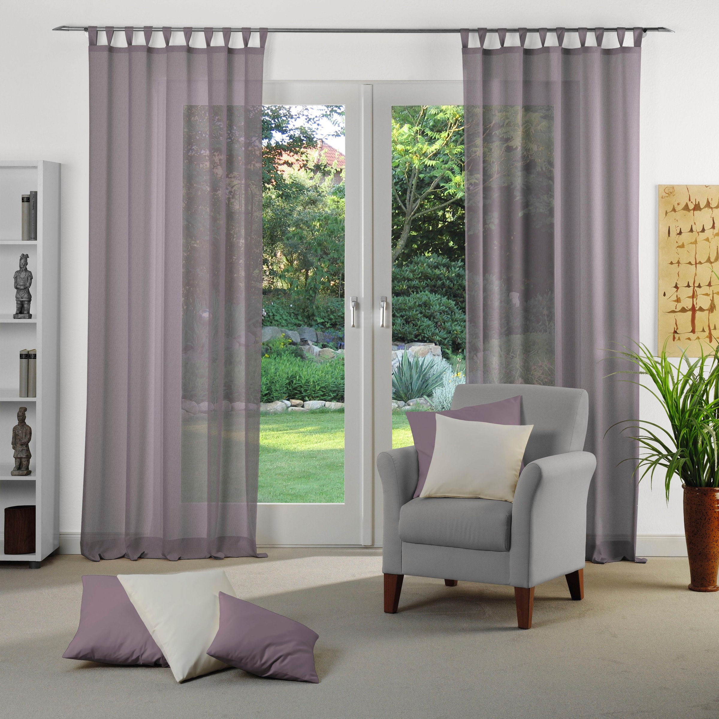 Wirth Vorhang »Sunday« Schlaufen 1 Stk. tlg. nach Maß günstig online kaufen