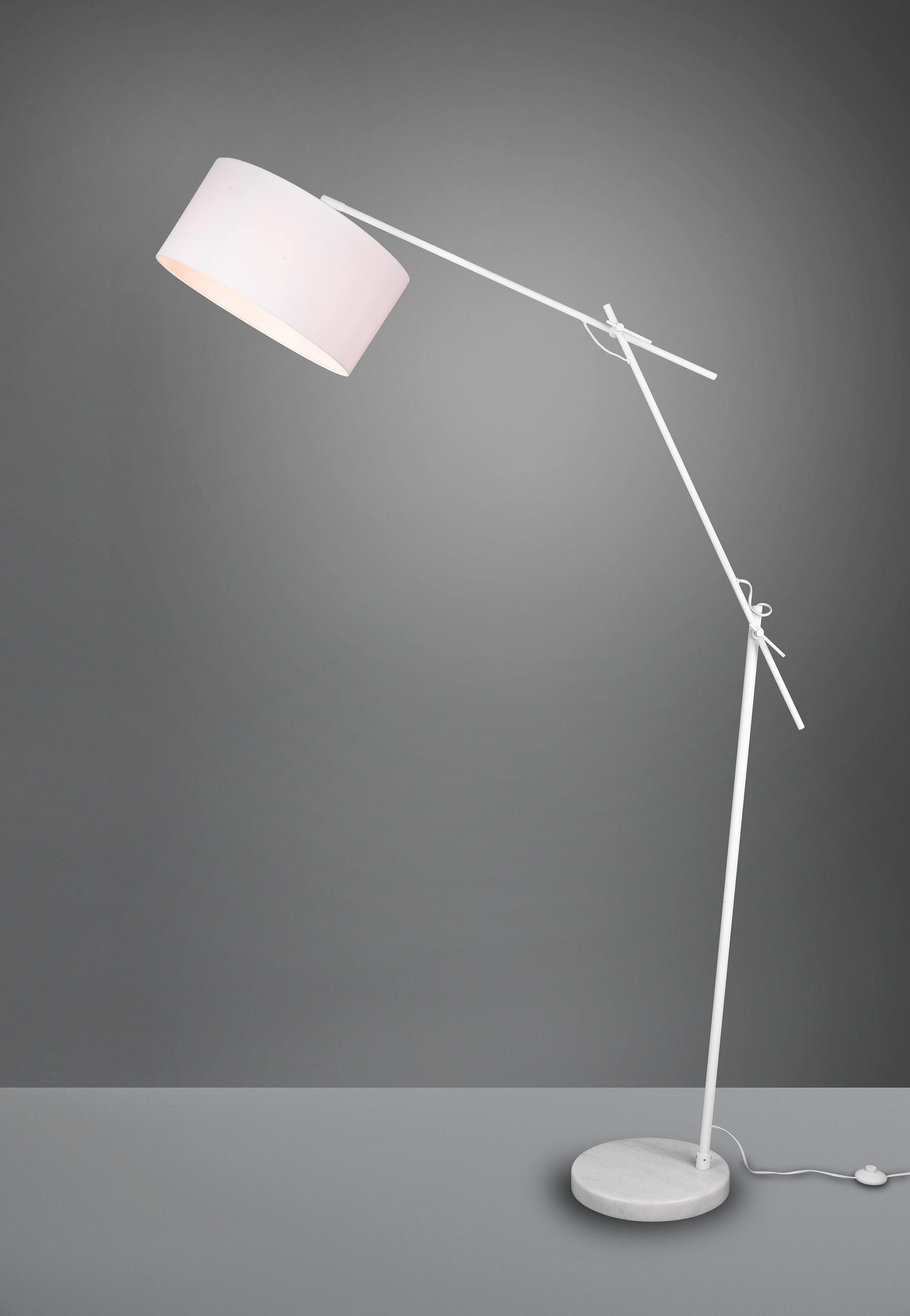 Leuchtmittel 1 Höhe frei Stehlampe Leuchten 168cm, »PONTE«, kaufen flammig-flammig, online schwenkbar; E27 TRIO wählbar