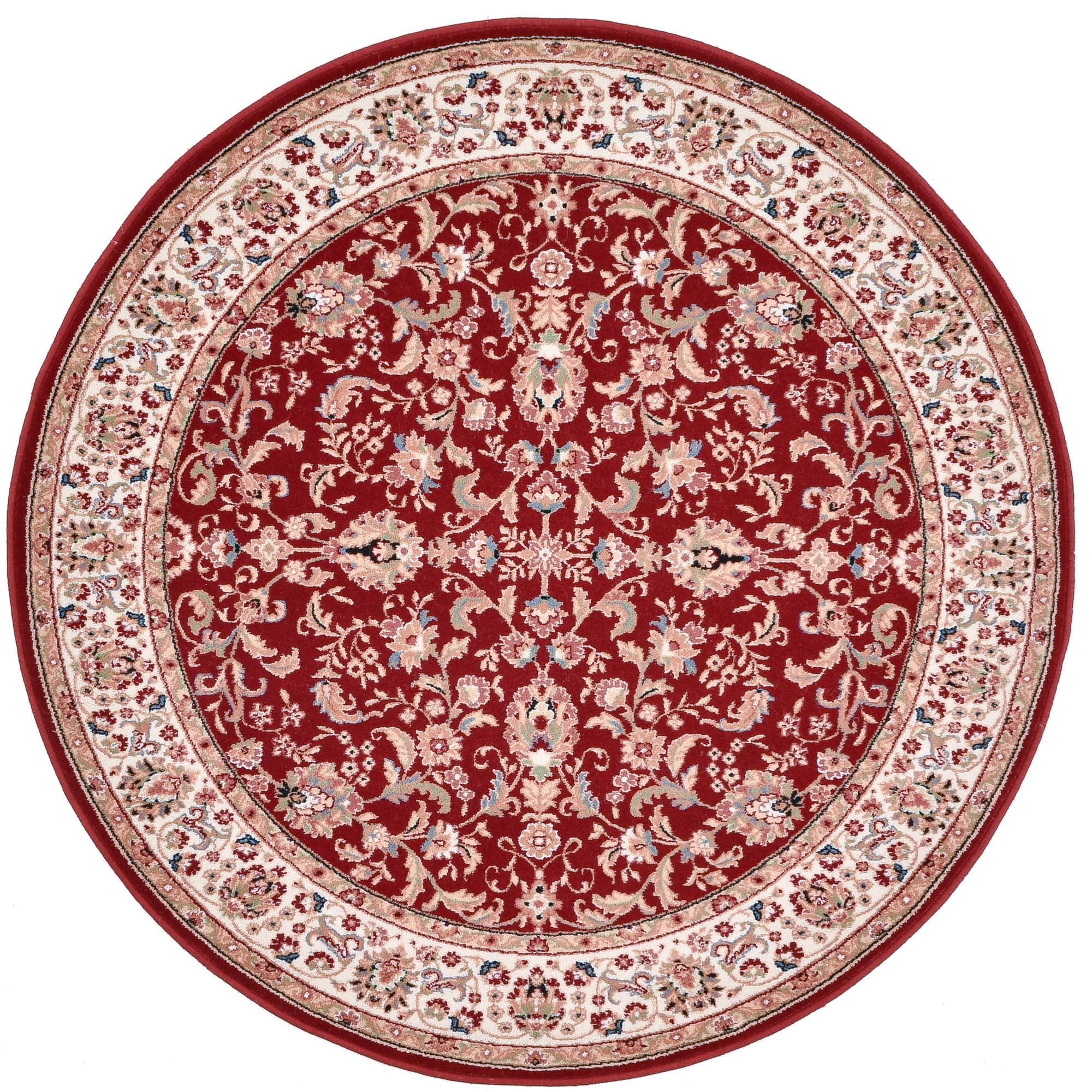 THEKO Wollteppich »Dolna - 808« rund 10 mm Höhe Kurzflor, reine Wolle, Orient-Optik