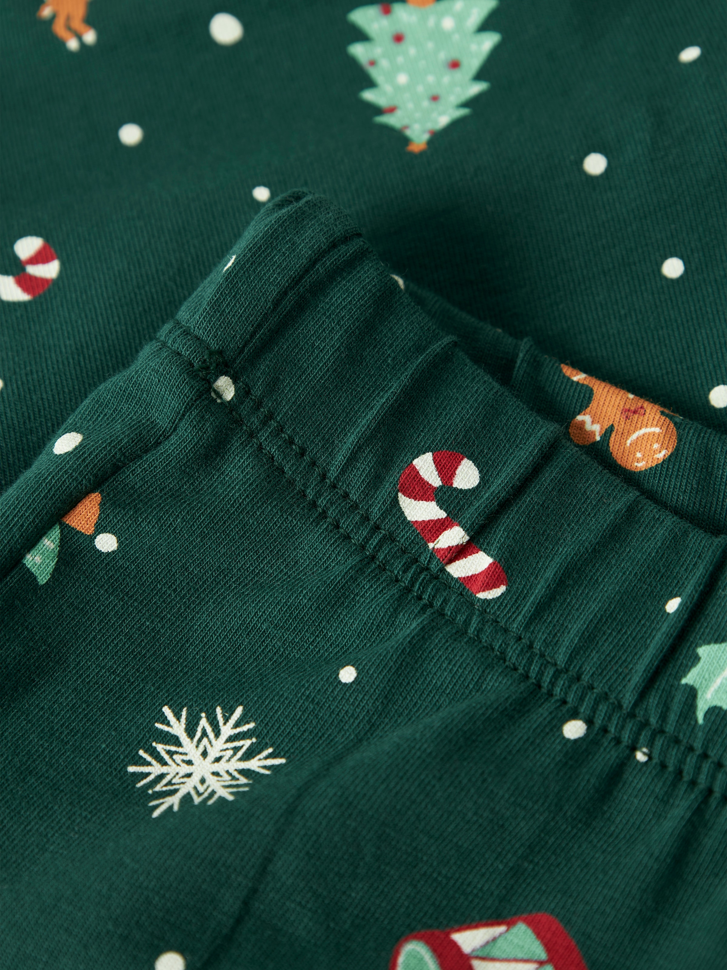 Name It Schlafanzug »NMNVISMAS LS NIGHTSET« Set, 2 tlg.