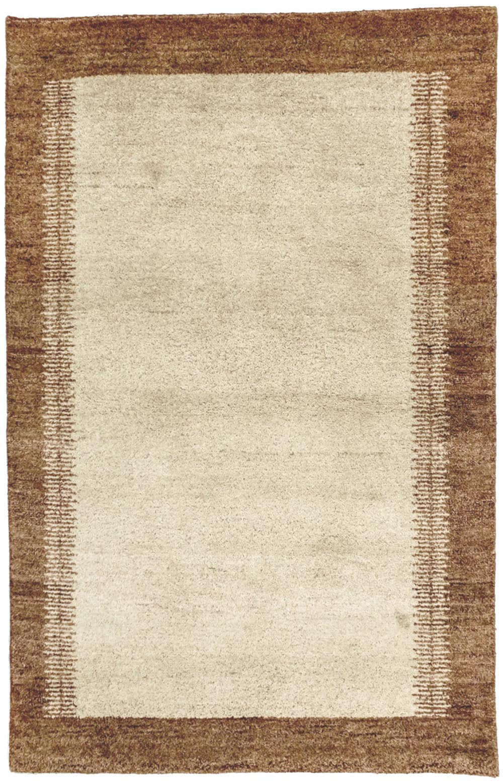 morgenland Wollteppich »Gabbeh Teppich handgeknüpft handgeknüpft bequem und schnell beige«, rechteckig, bestellen