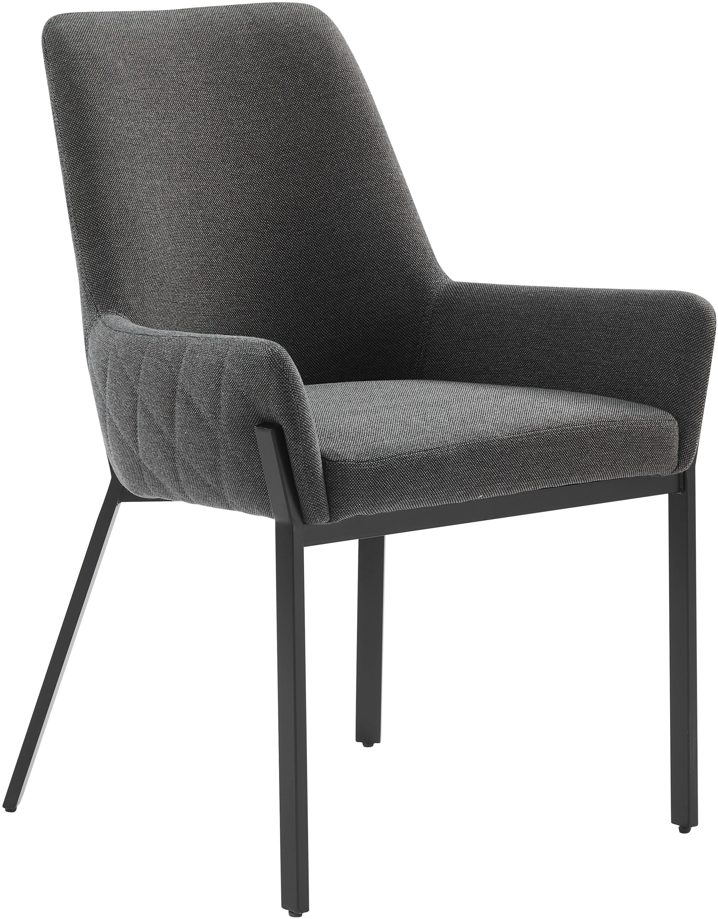 PLACES OF STYLE Stuhl »Lome, TOPSELLER!, OTTOs Choice« () 1 Stk.mit pflegeleichtem Webstoff Bezug, Metallgestell, Sitzhöhe 49 cm