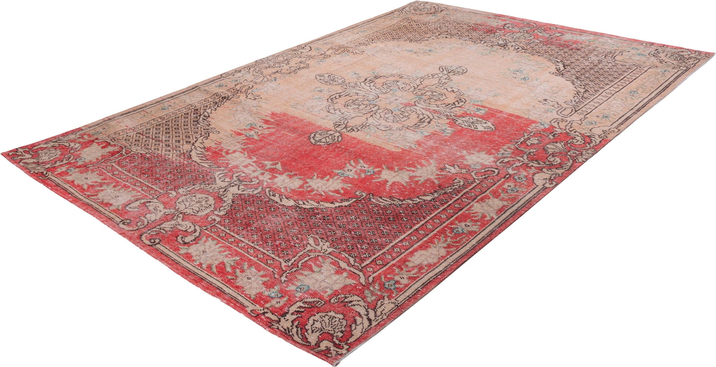 Arte Espina Teppich »Vintage 8405«, rechteckig, 9 mm Höhe, Kurzflor im Vintage Design, Wohnzimmer