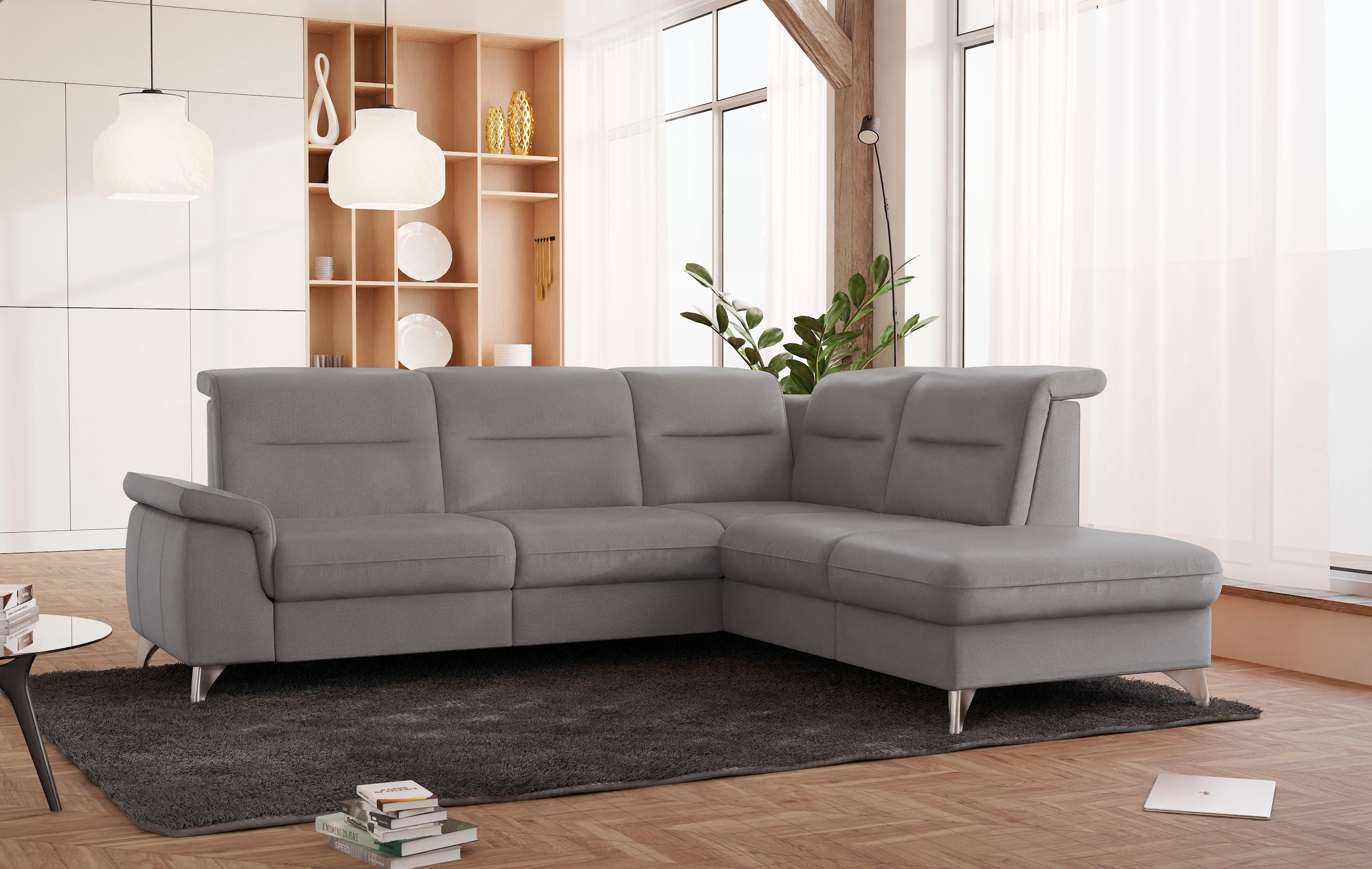 sit&more Ecksofa »Astoria L-Form«, wahlweise mit motorischer Relaxfunktion günstig online kaufen