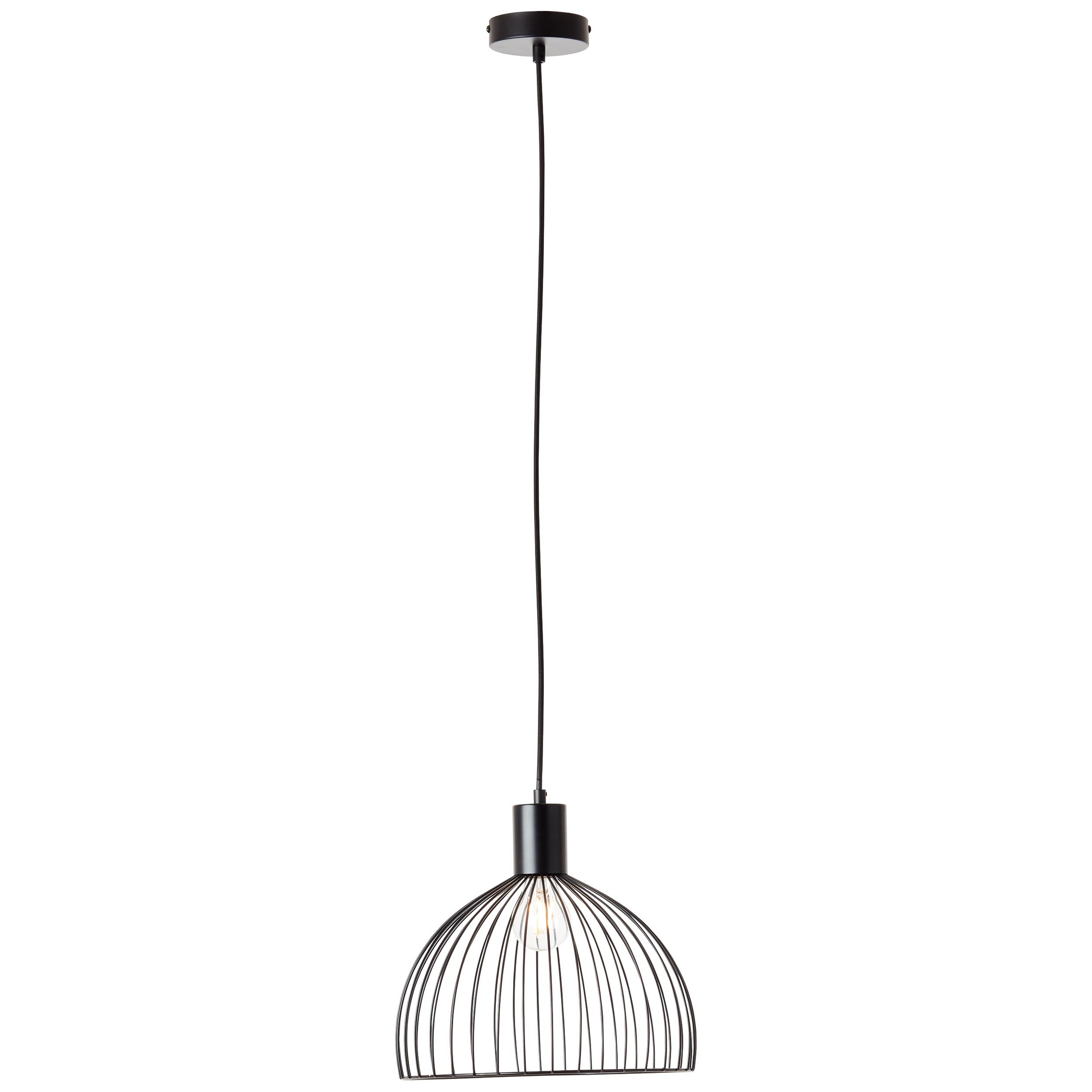 Brilliant Pendelleuchte »Blacky«, 1 flammig, Leuchtmittel E27   ohne Leucht günstig online kaufen