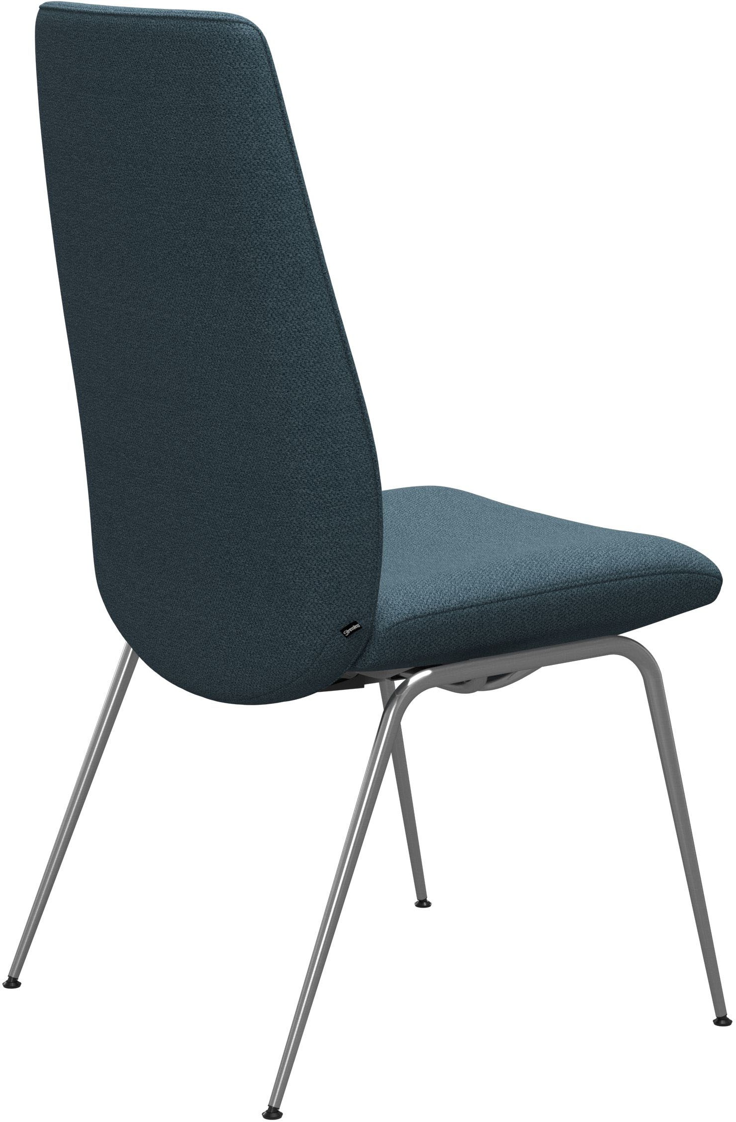 Stressless® Polsterstuhl »Laurel«, ROHLEDER Stoff Q2 FARON, High Back, Größe L, mit Beinen aus Stahl in Chrom matt