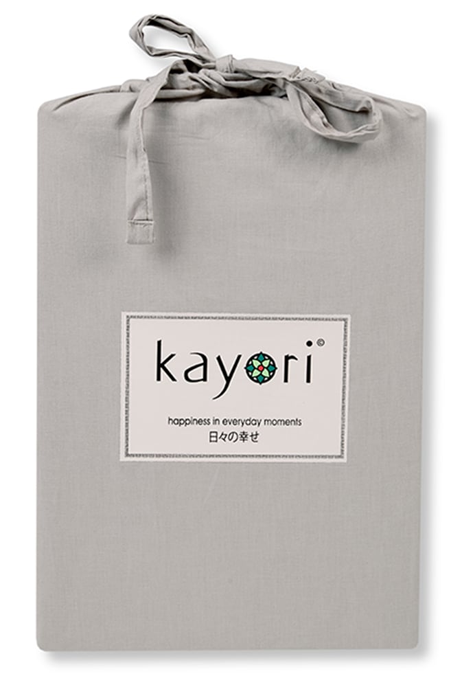 kayori Spannbettlaken »Kai«, 100% Baumwolle-Satin günstig online kaufen